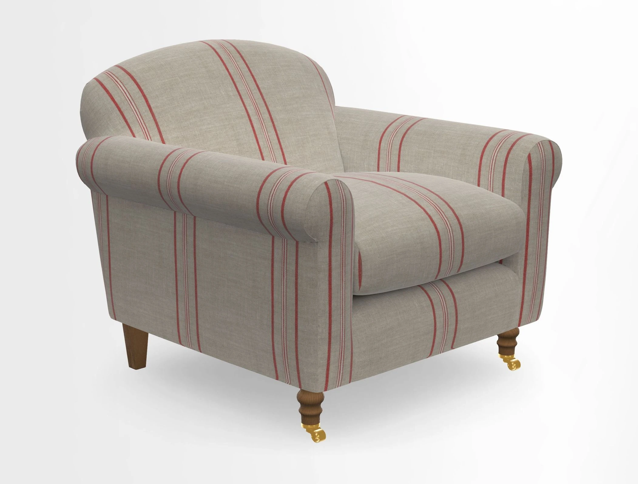 Walberswick Chair in Two Tone Plain Biscuit