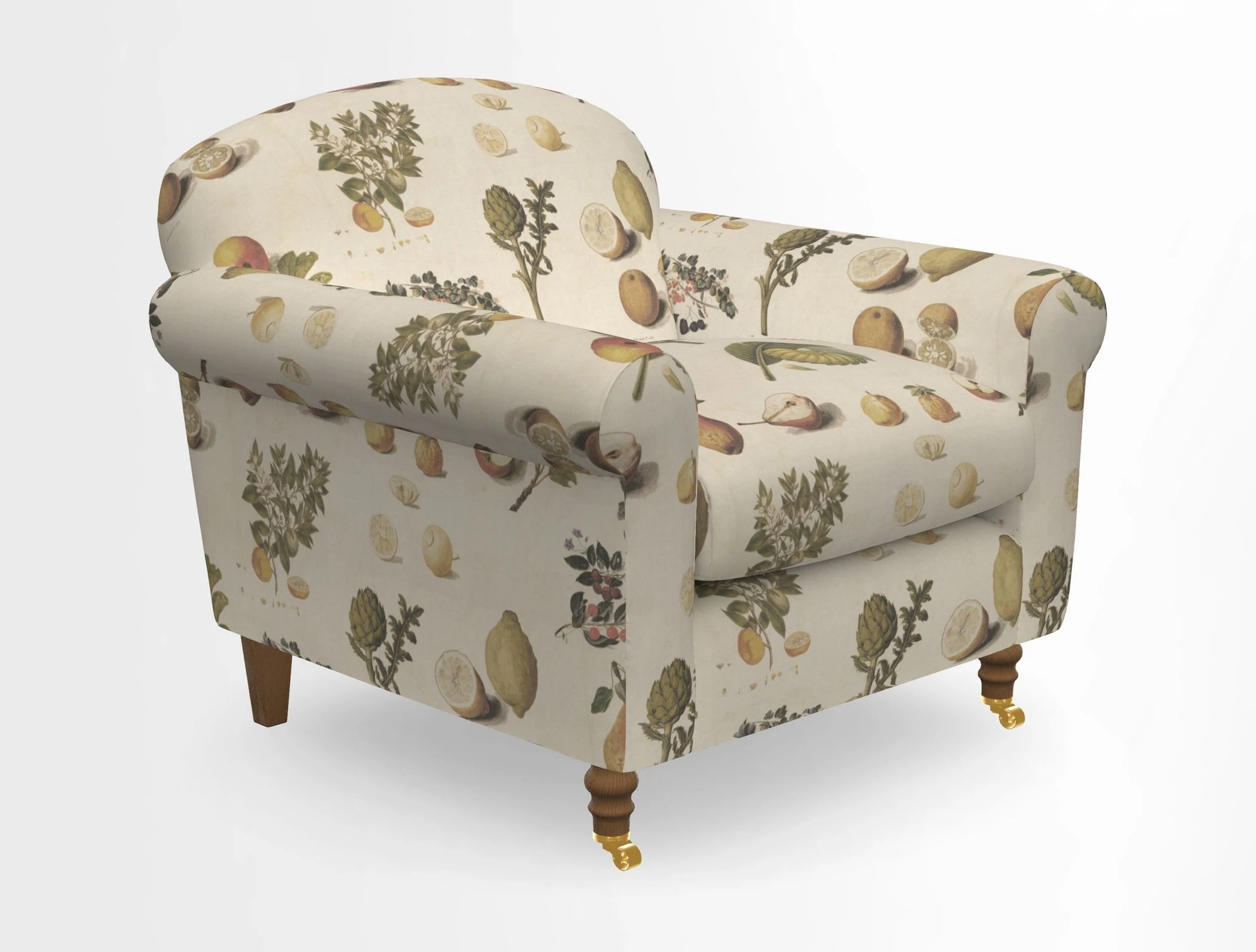 Walberswick Chair in Two Tone Plain Biscuit