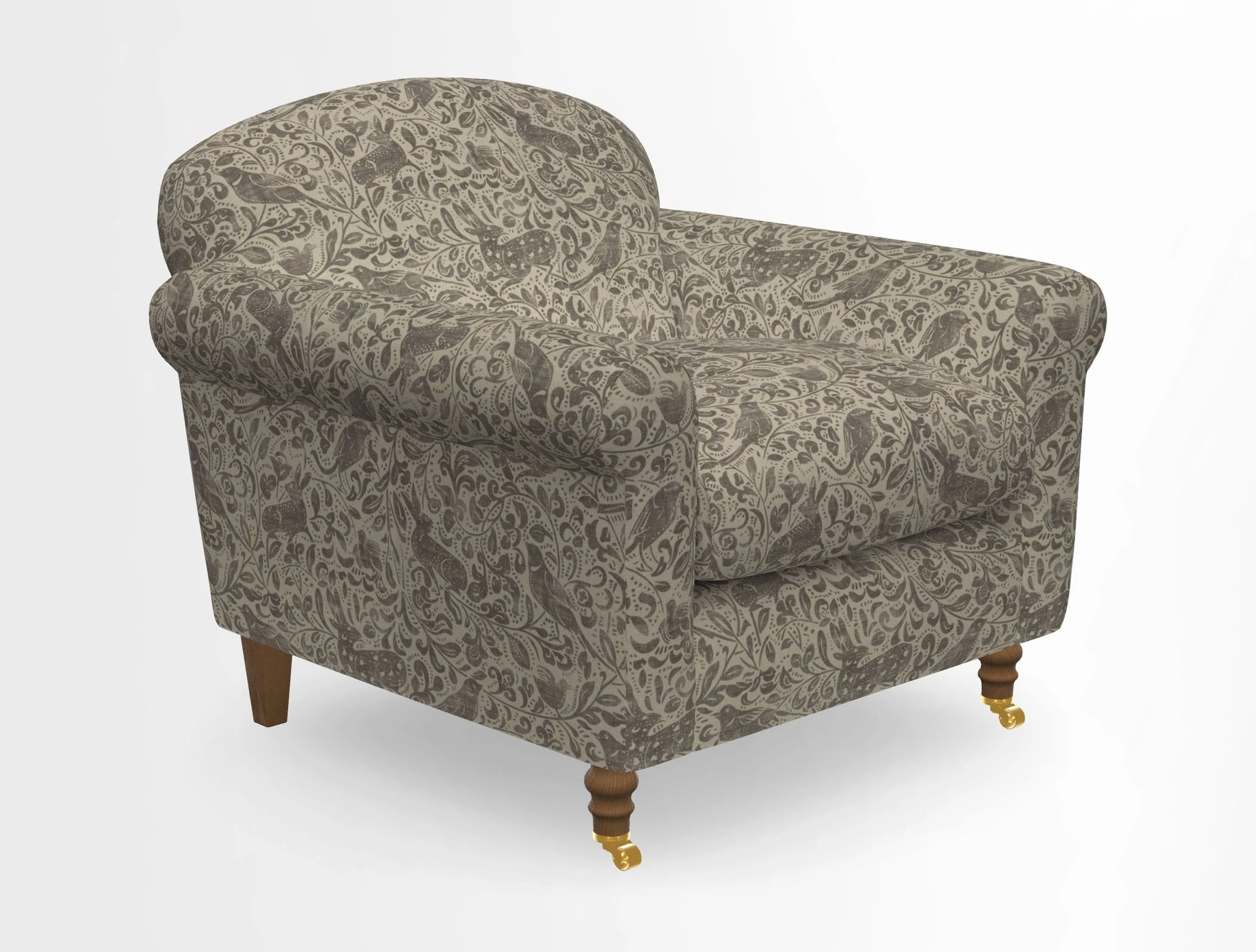 Walberswick Chair in Two Tone Plain Biscuit