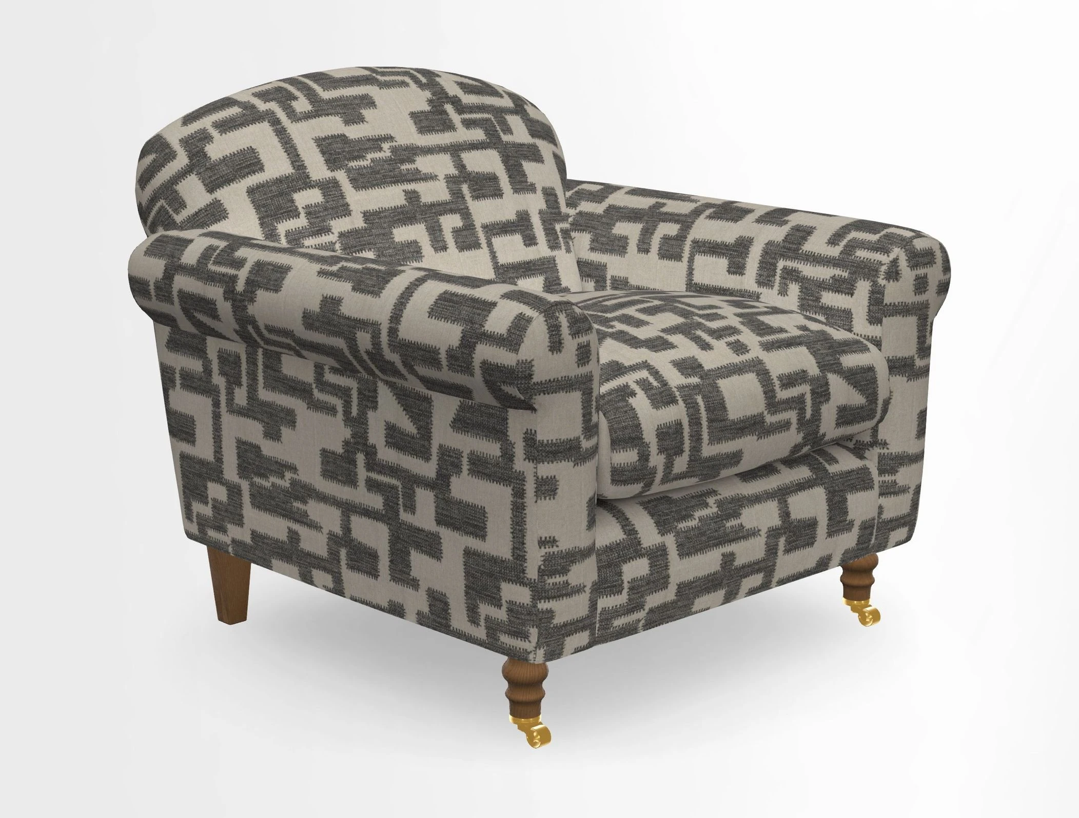 Walberswick Chair in Two Tone Plain Biscuit