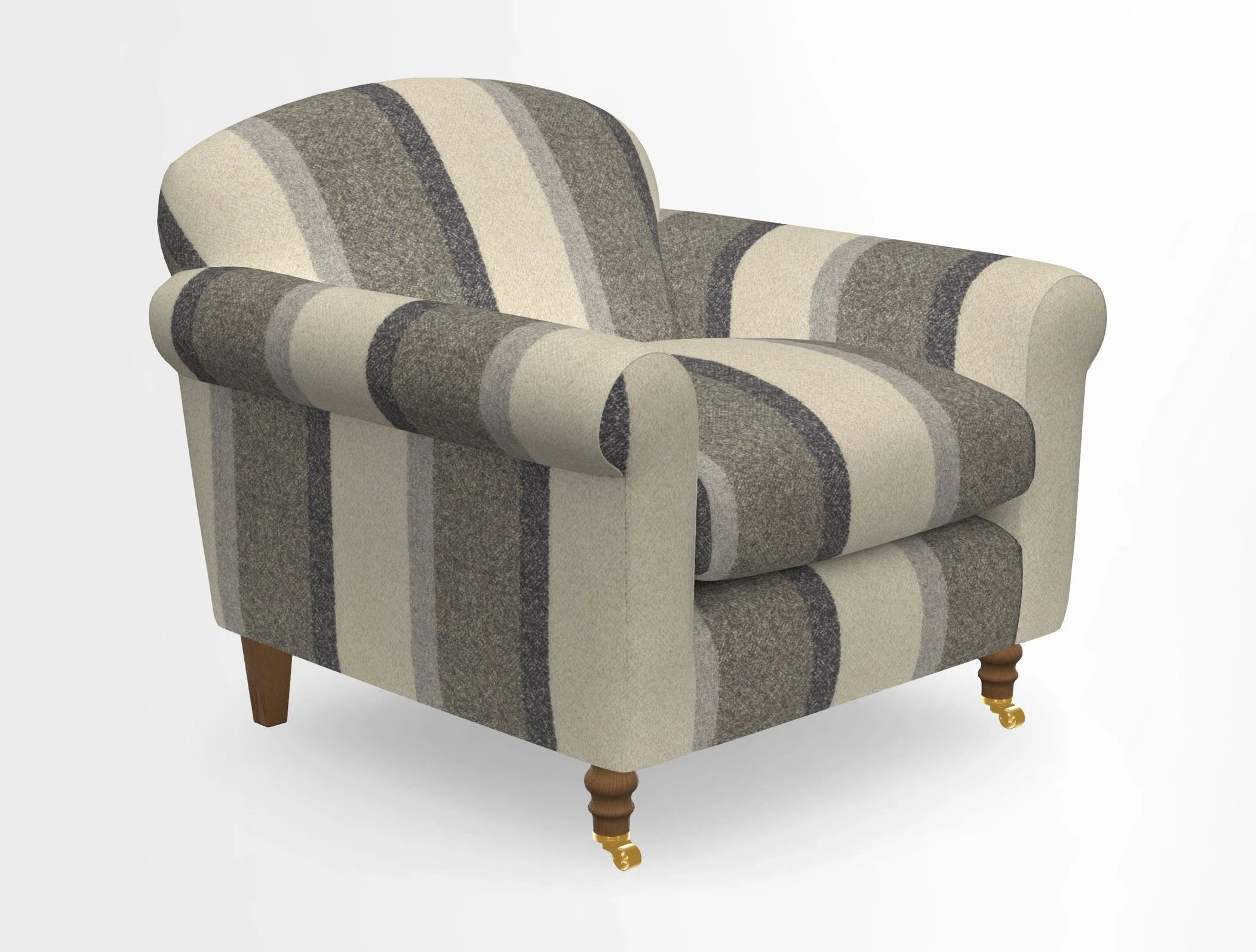Walberswick Chair in Two Tone Plain Biscuit
