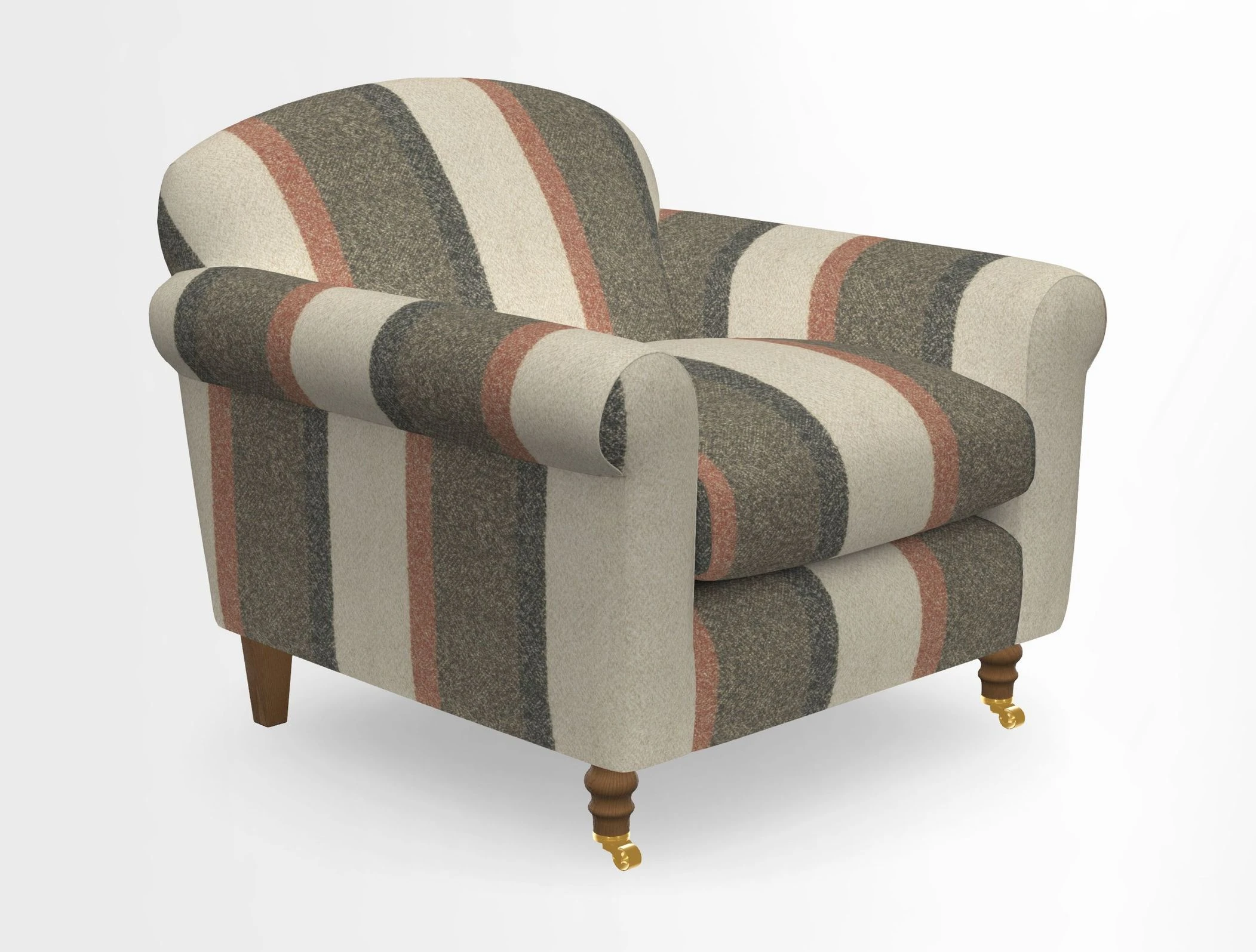 Walberswick Chair in Two Tone Plain Biscuit