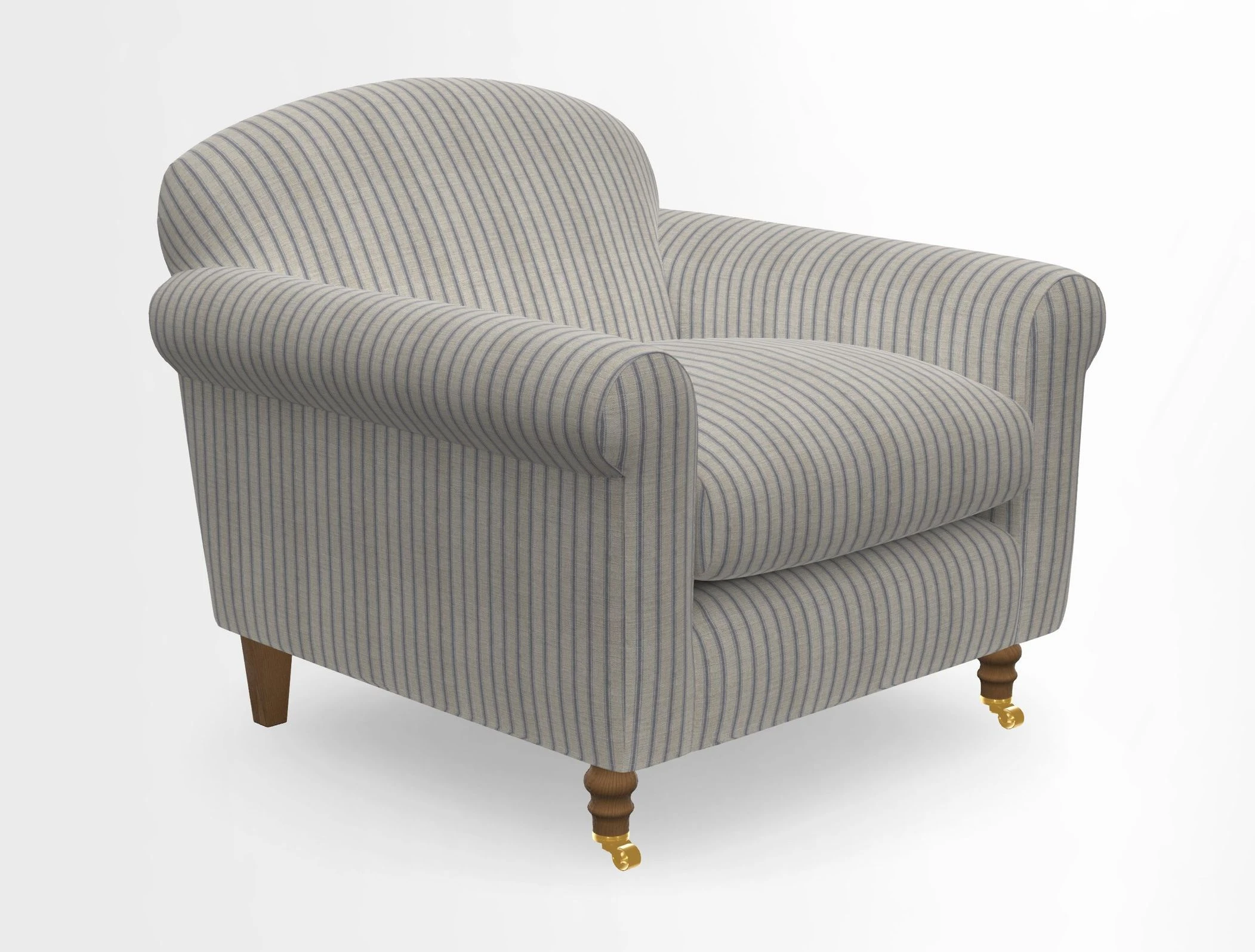 Walberswick Chair in Two Tone Plain Biscuit