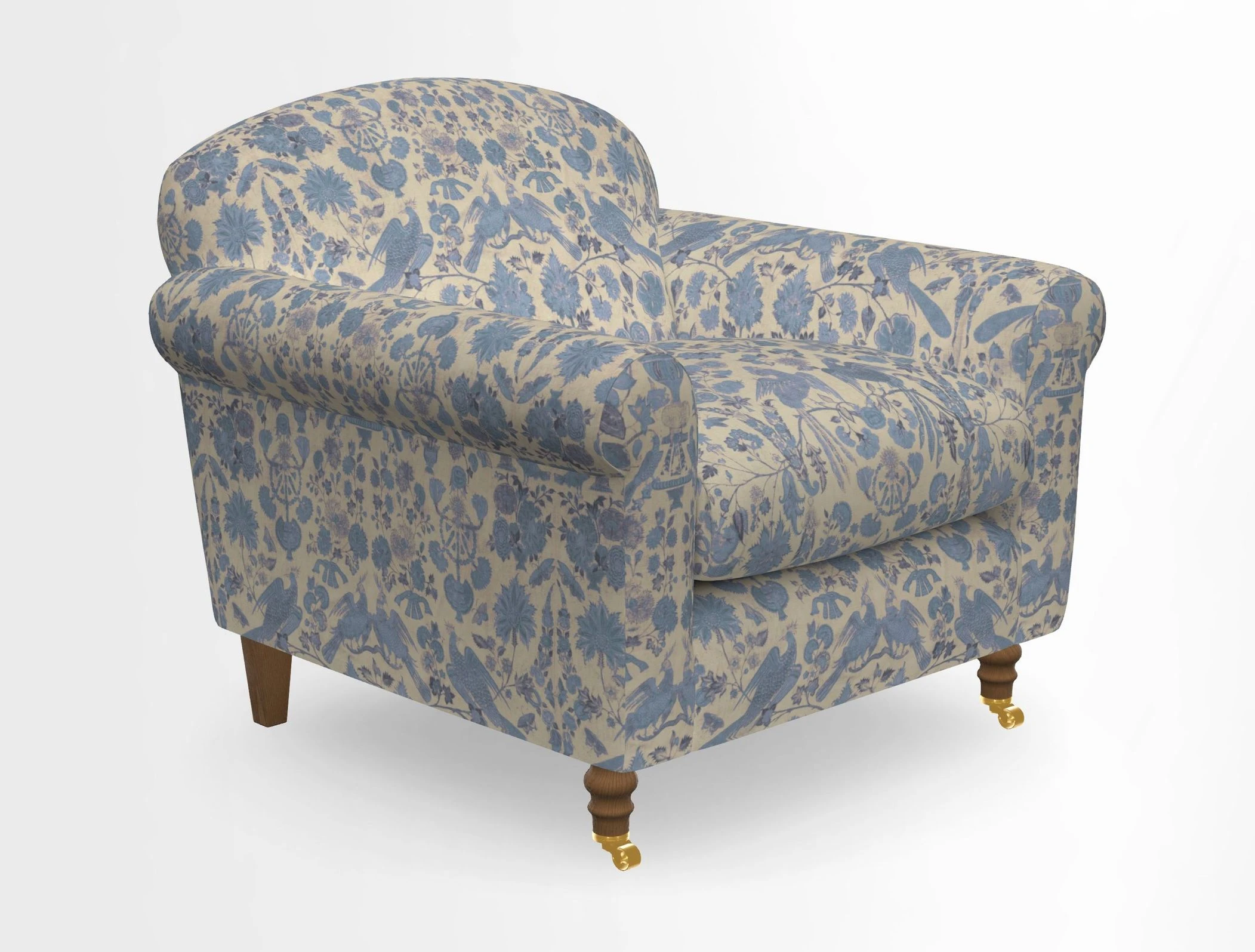 Walberswick Chair in Two Tone Plain Biscuit