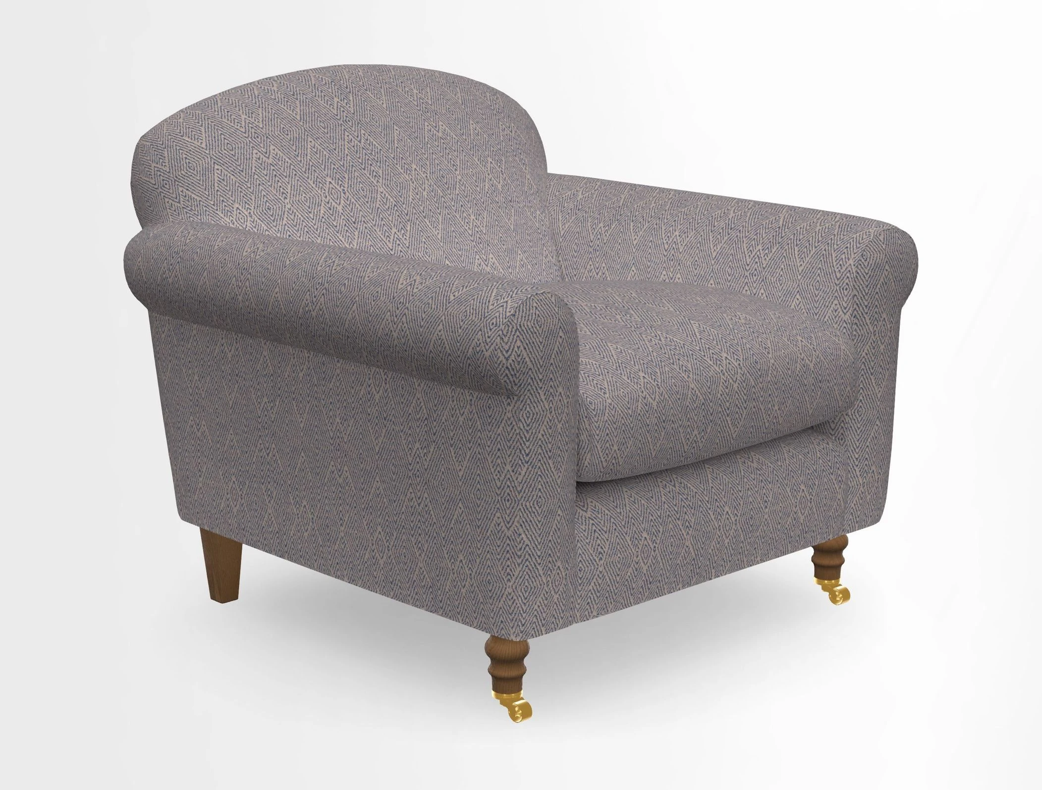 Walberswick Chair in Two Tone Plain Biscuit