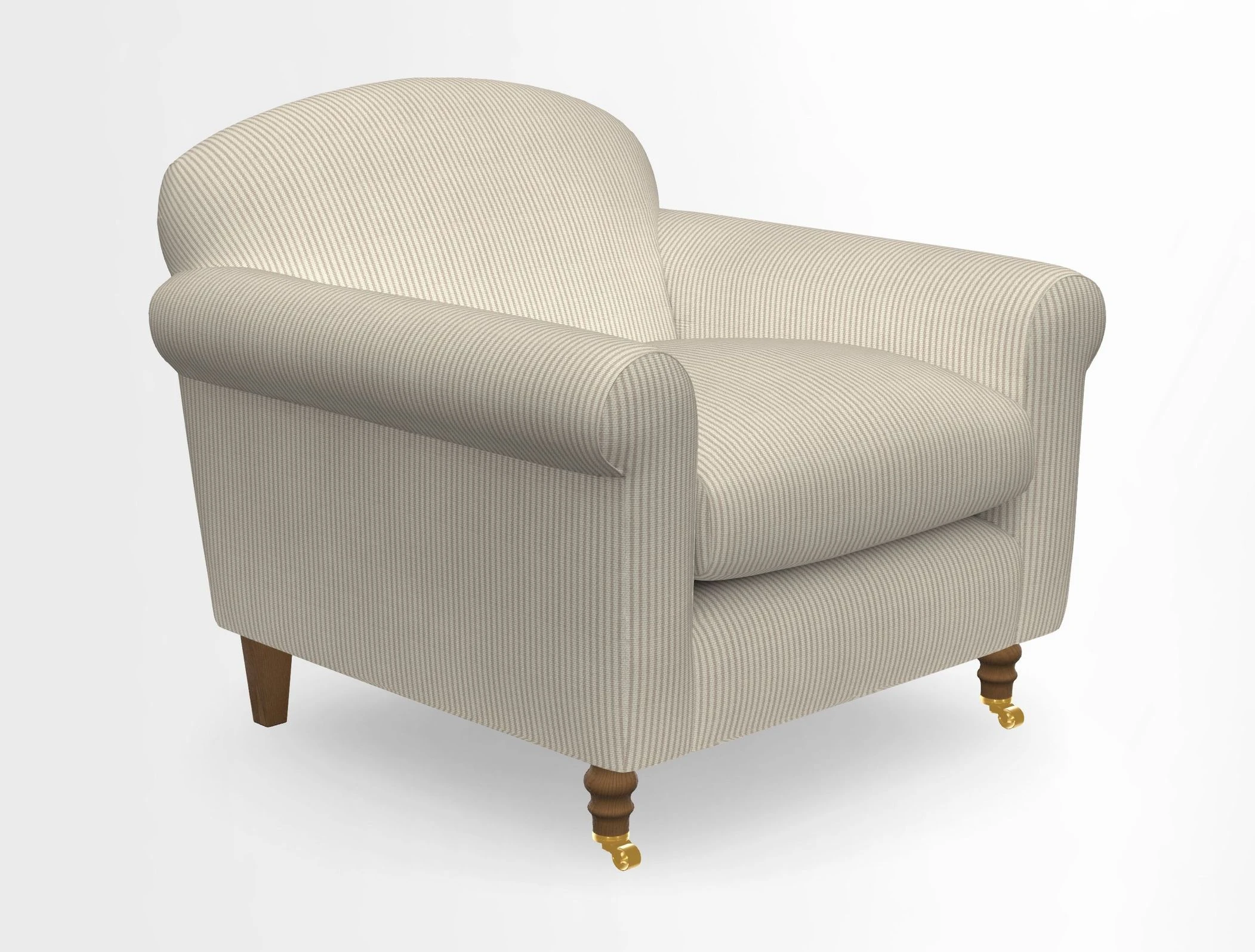 Walberswick Chair in Two Tone Plain Biscuit