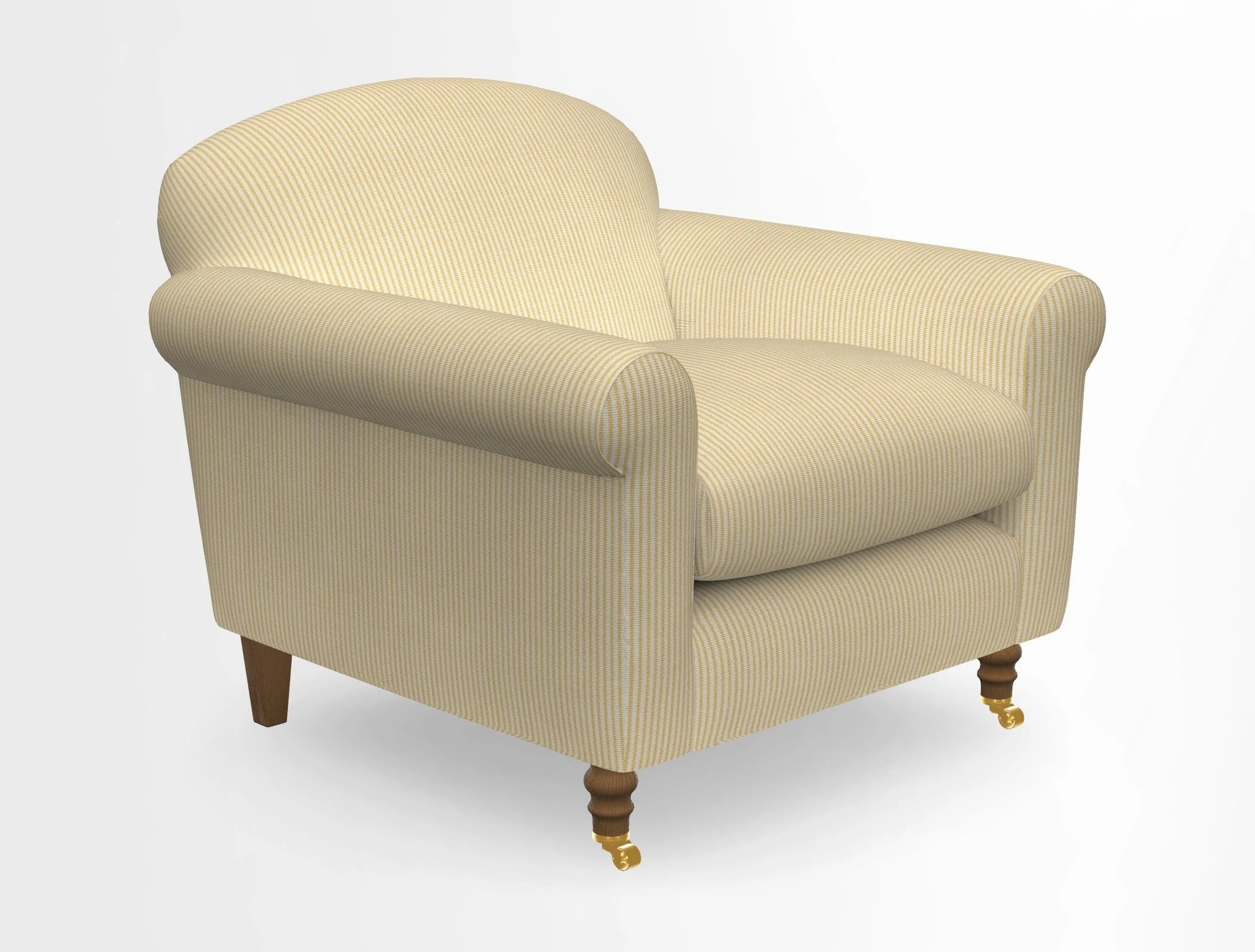 Walberswick Chair in Two Tone Plain Biscuit
