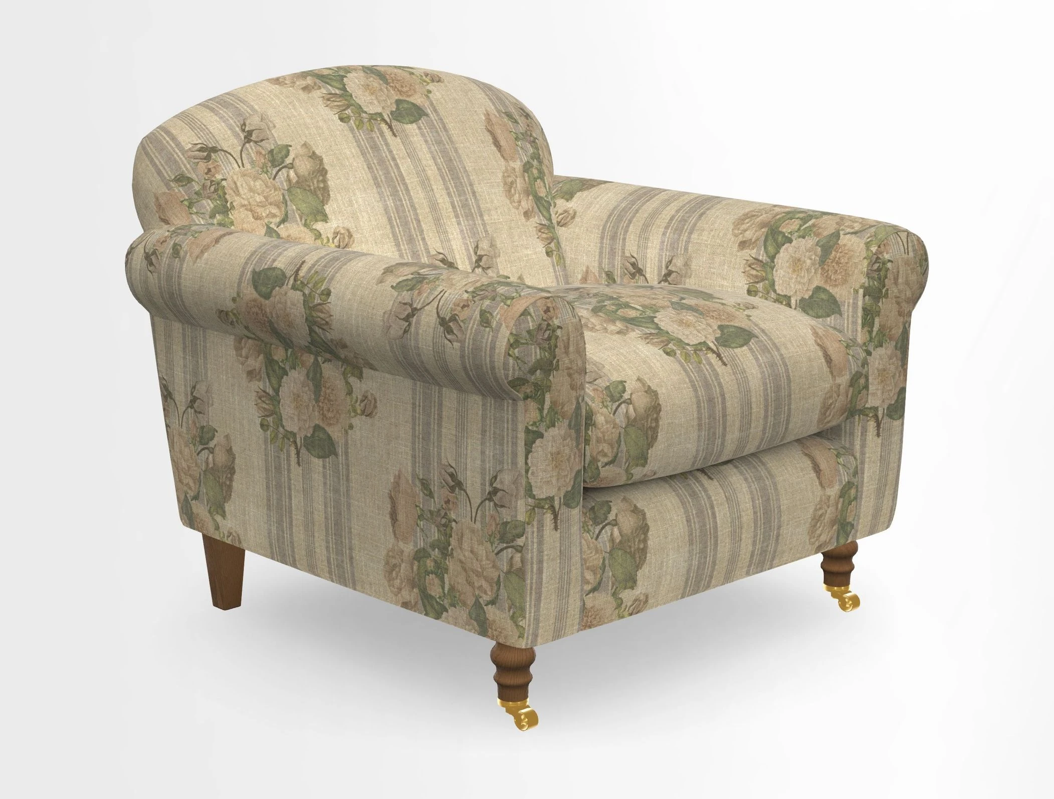 Walberswick Chair in Two Tone Plain Biscuit