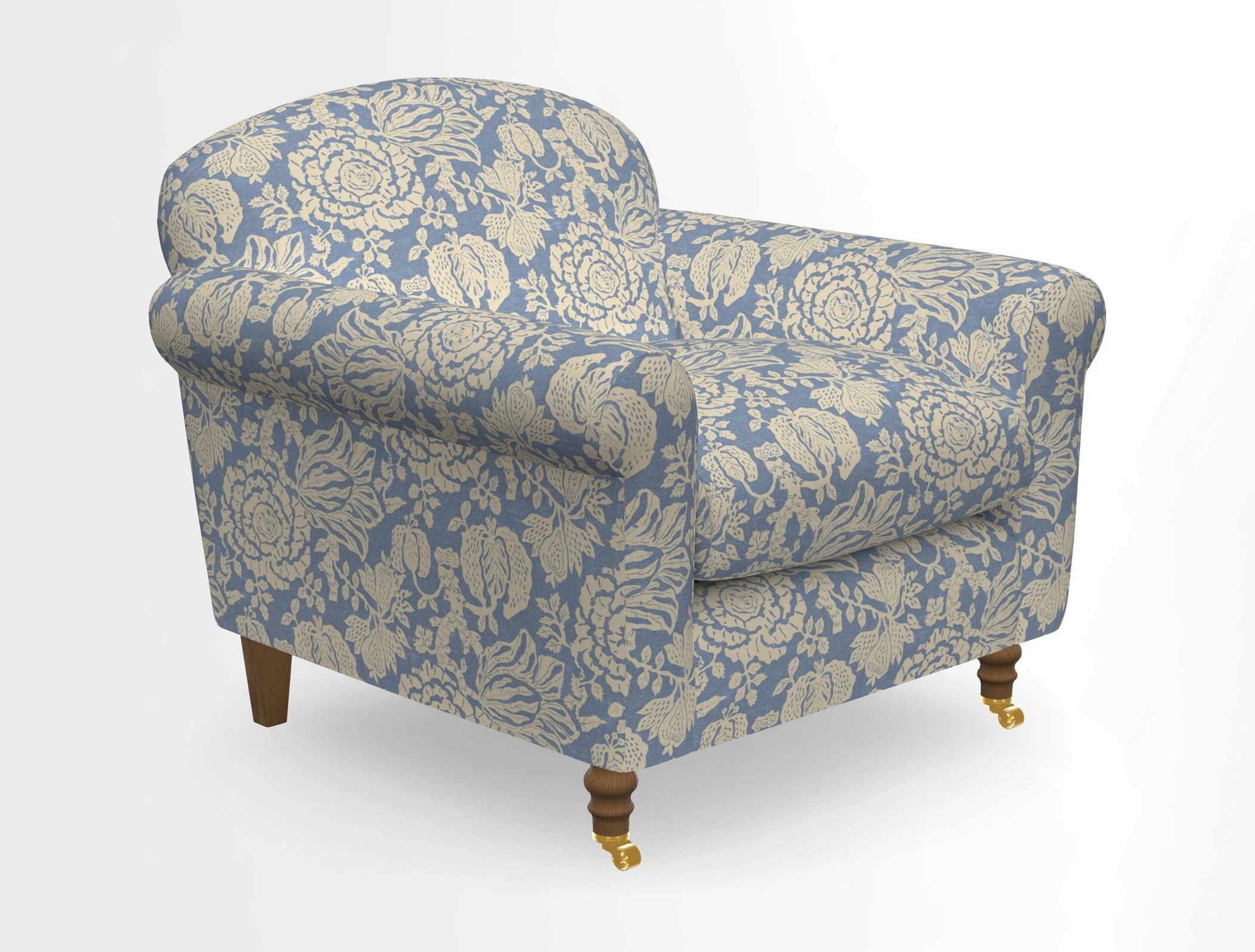 Walberswick Chair in Two Tone Plain Biscuit