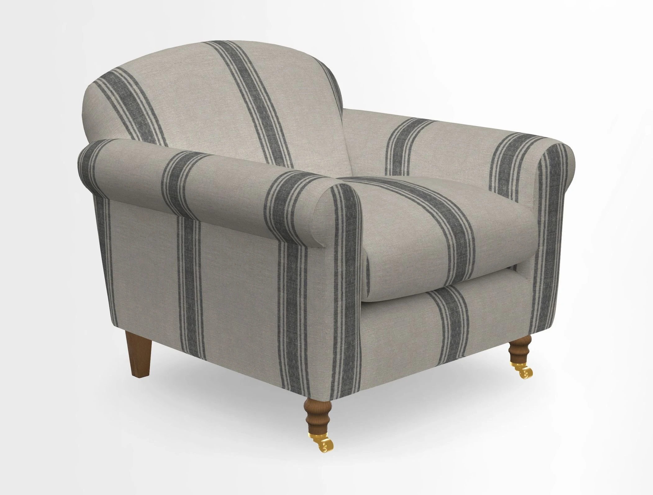Walberswick Chair in Two Tone Plain Biscuit