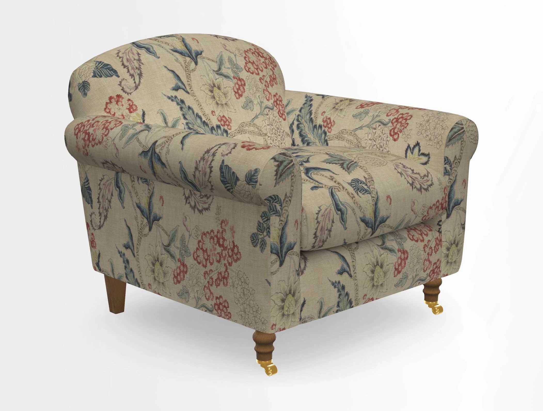 Walberswick Chair in Two Tone Plain Biscuit