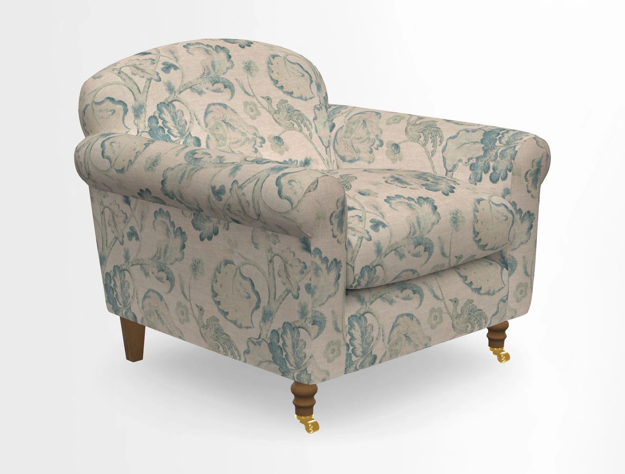 Walberswick Chair in Two Tone Plain Biscuit