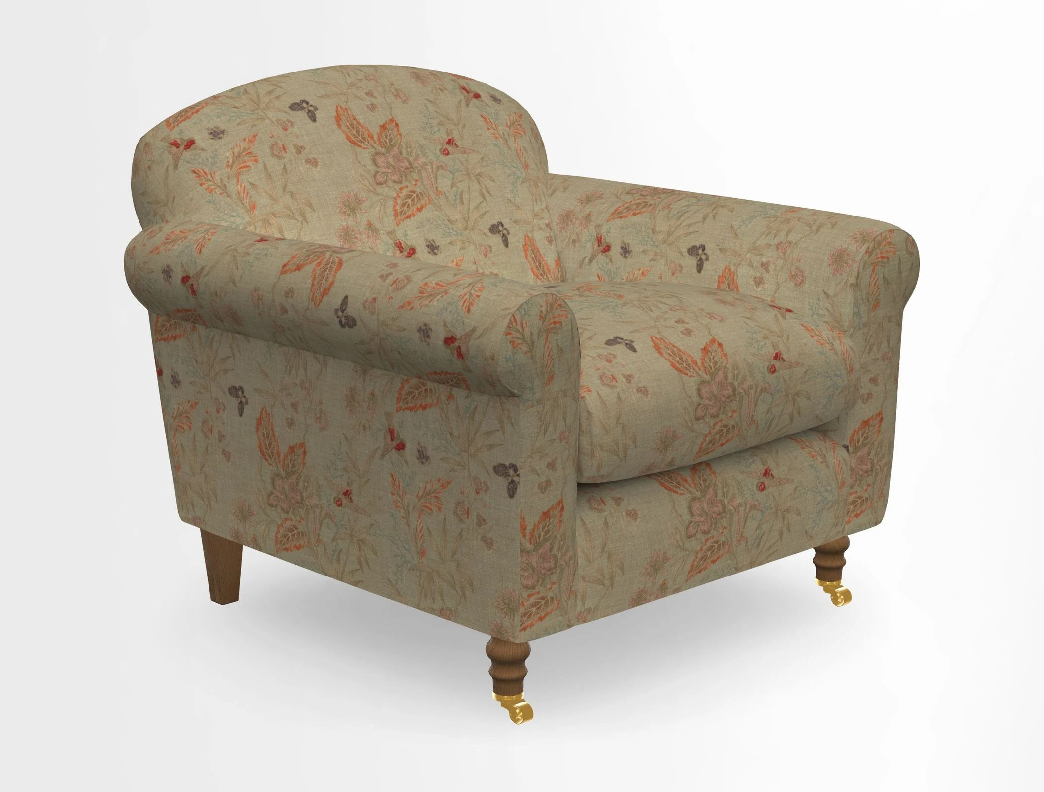 Walberswick Chair in Two Tone Plain Biscuit
