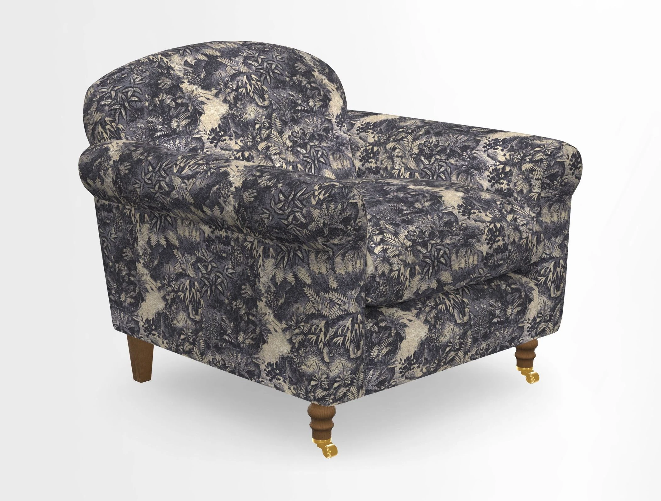 Walberswick Chair in Two Tone Plain Biscuit