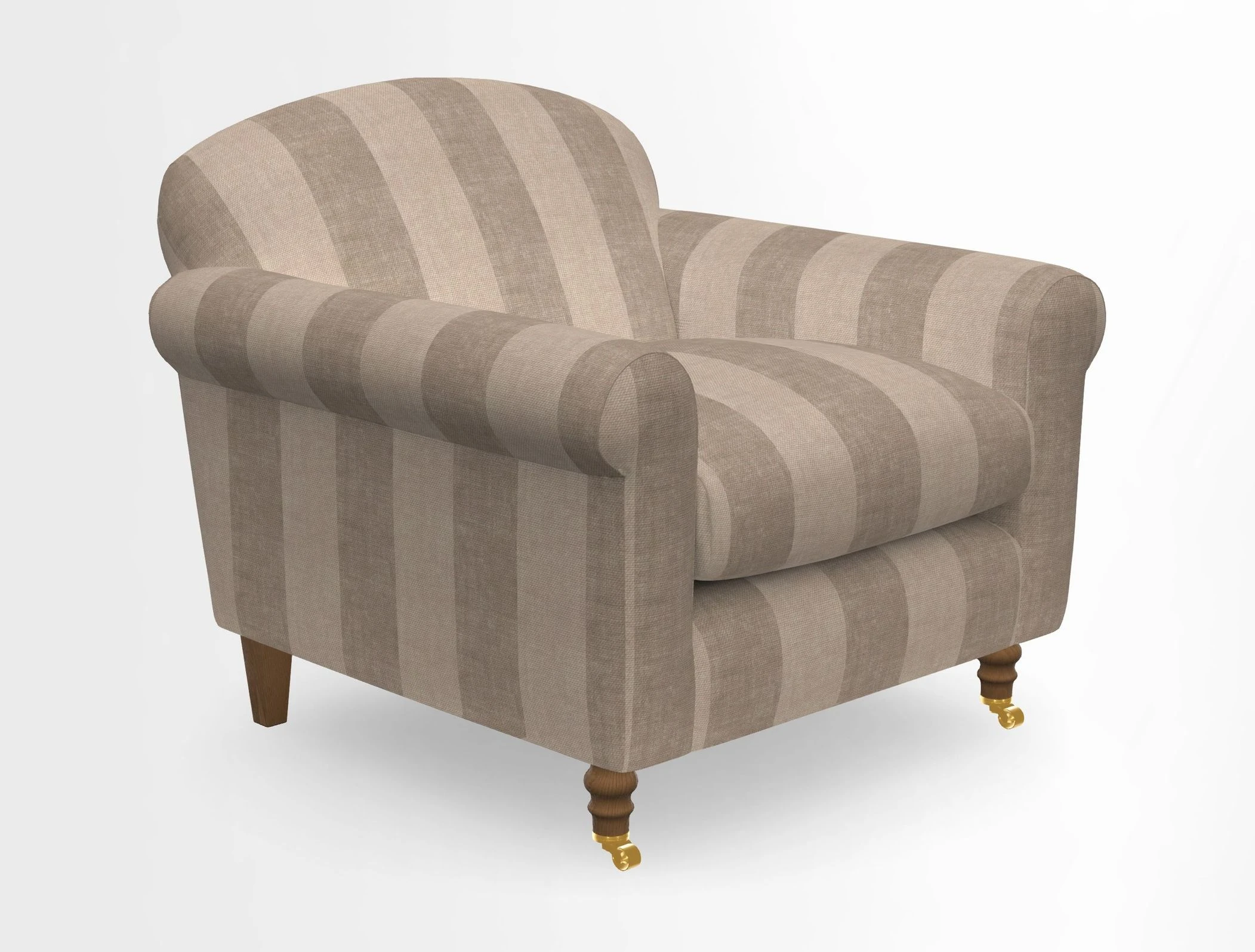 Walberswick Chair in Two Tone Plain Biscuit