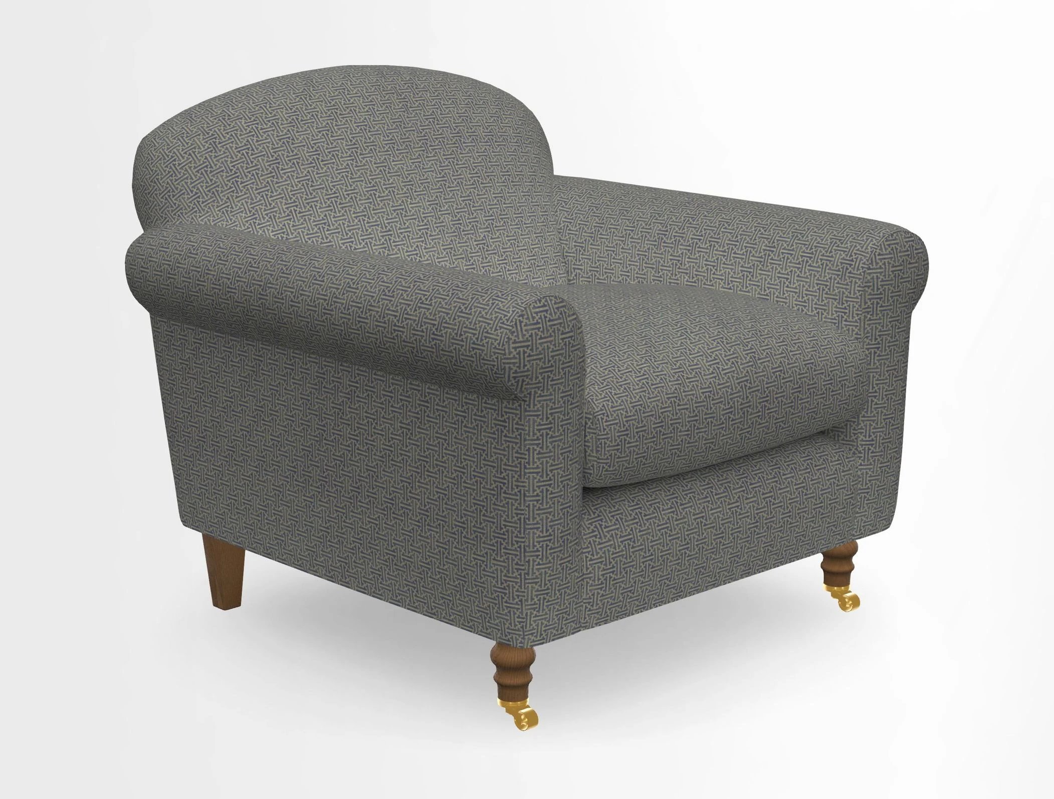 Walberswick Chair in Two Tone Plain Biscuit