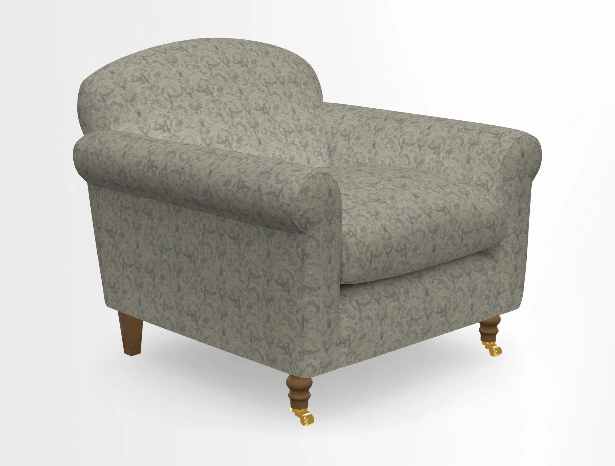 Walberswick Chair in Two Tone Plain Biscuit
