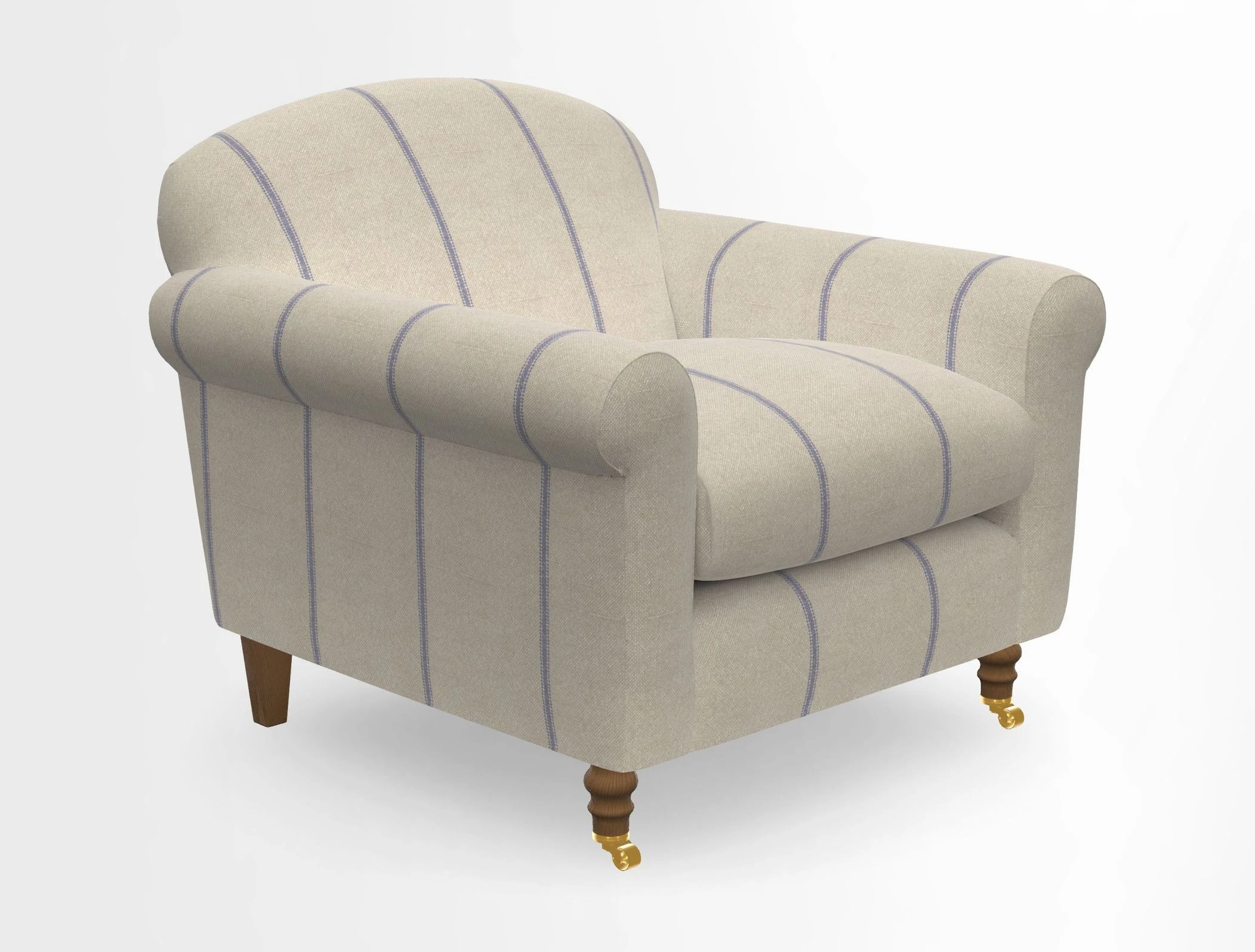 Walberswick Chair in Two Tone Plain Biscuit