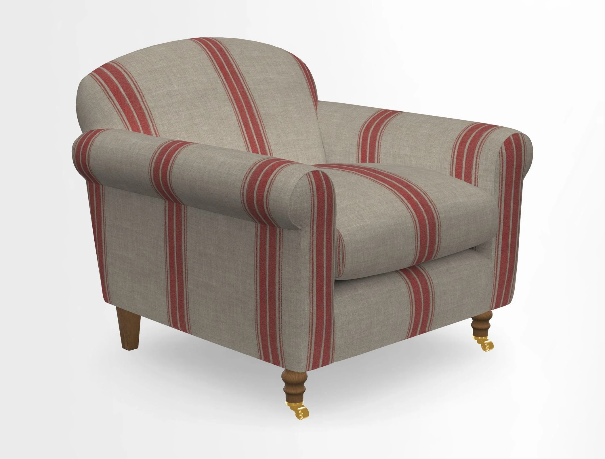Walberswick Chair in Two Tone Plain Biscuit