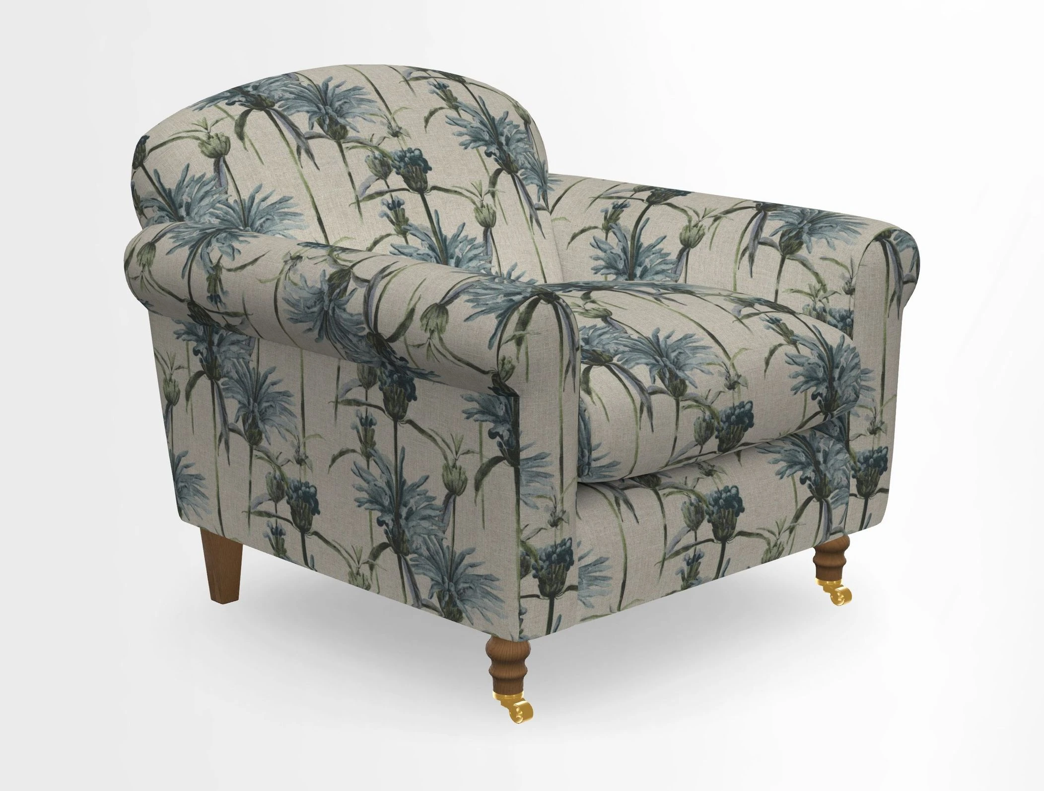 Walberswick Chair in Two Tone Plain Biscuit