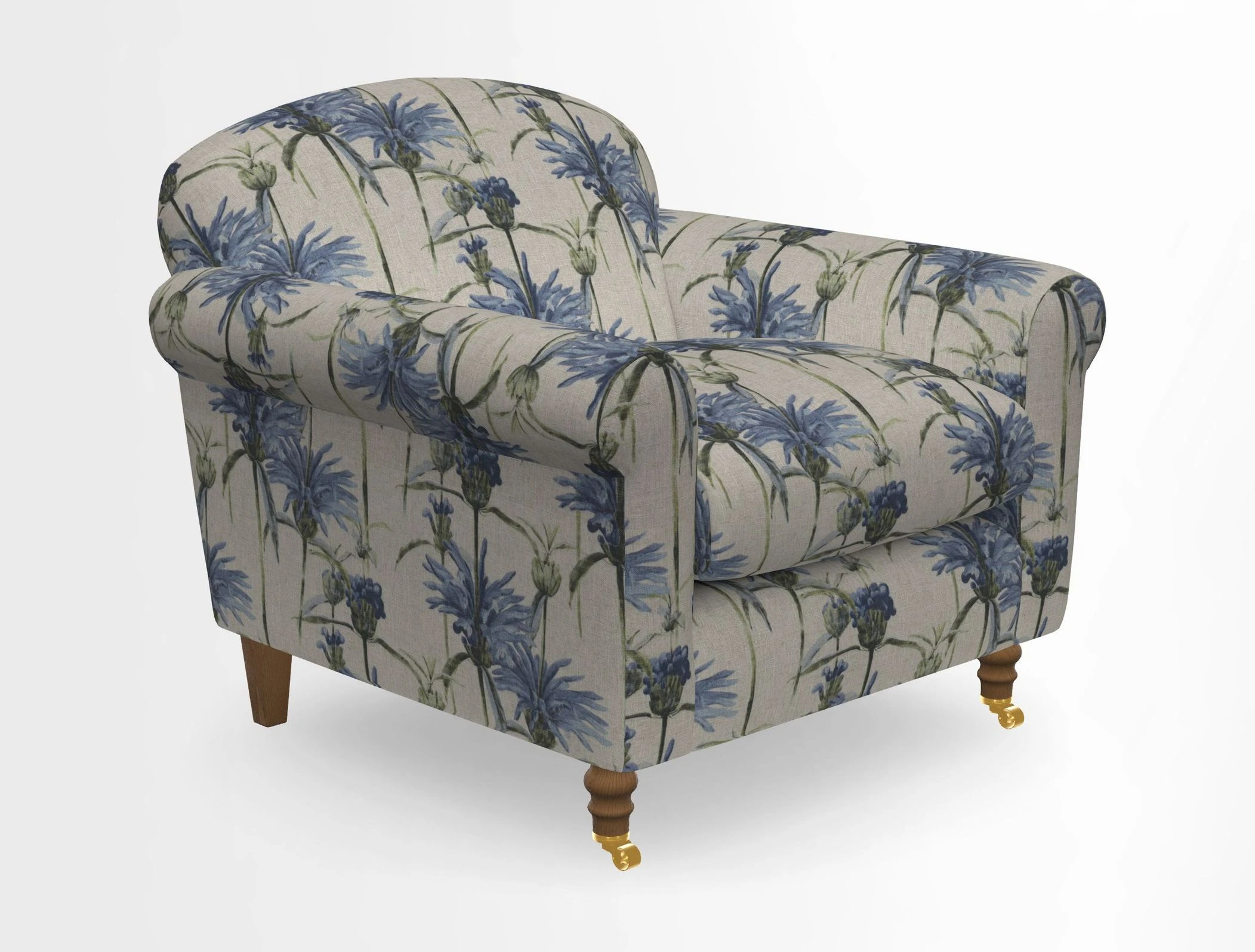 Walberswick Chair in Two Tone Plain Biscuit