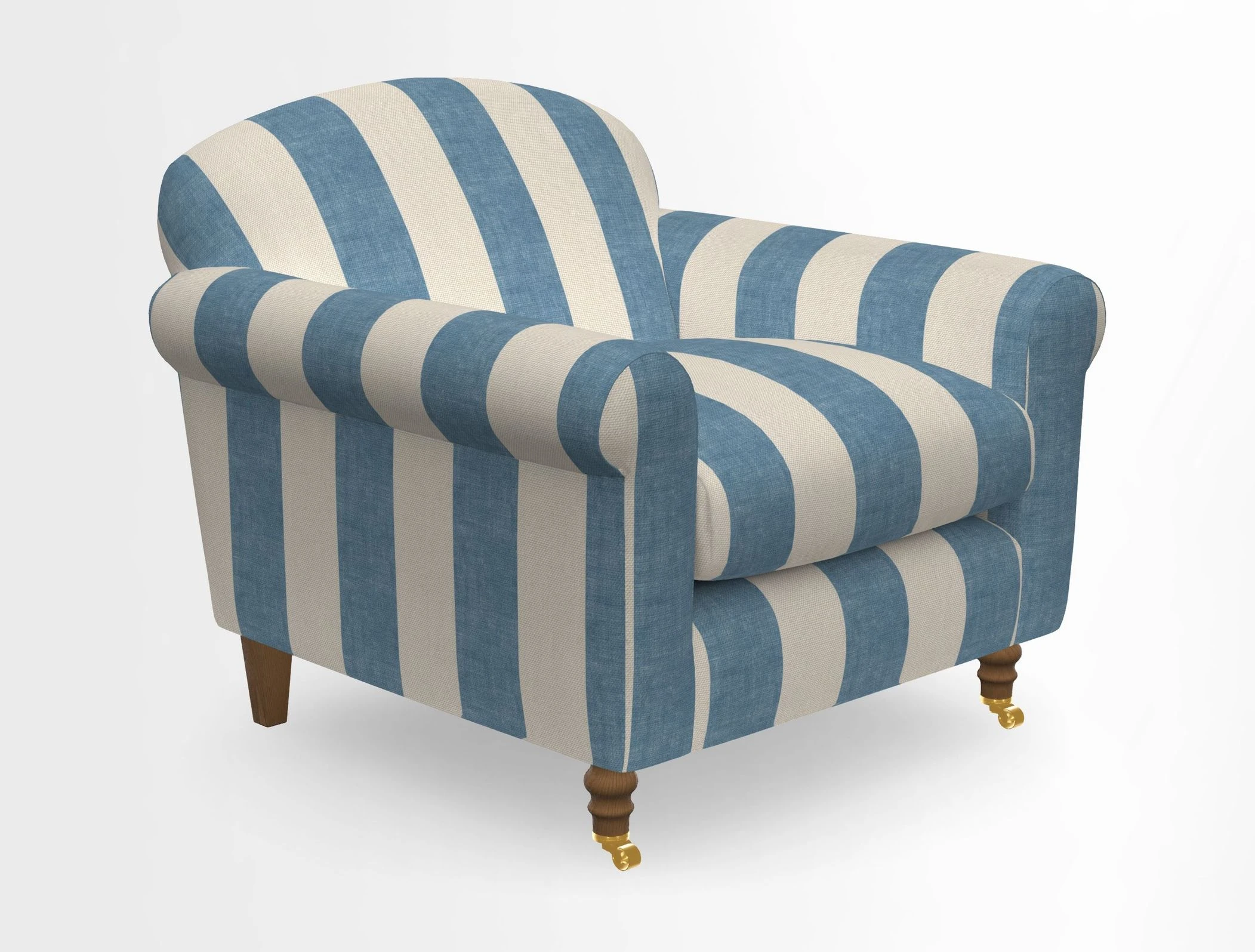 Walberswick Chair in Two Tone Plain Biscuit