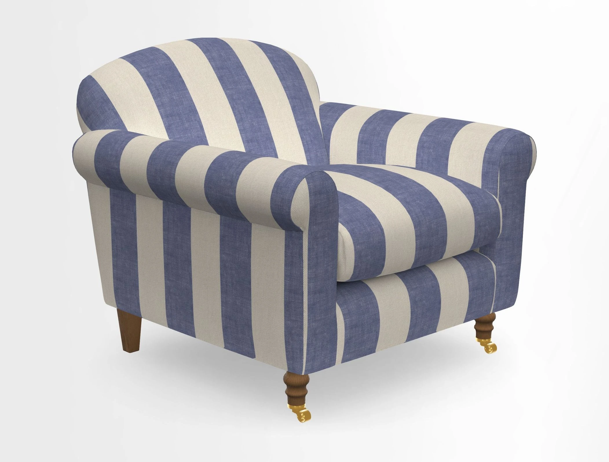 Walberswick Chair in Two Tone Plain Biscuit