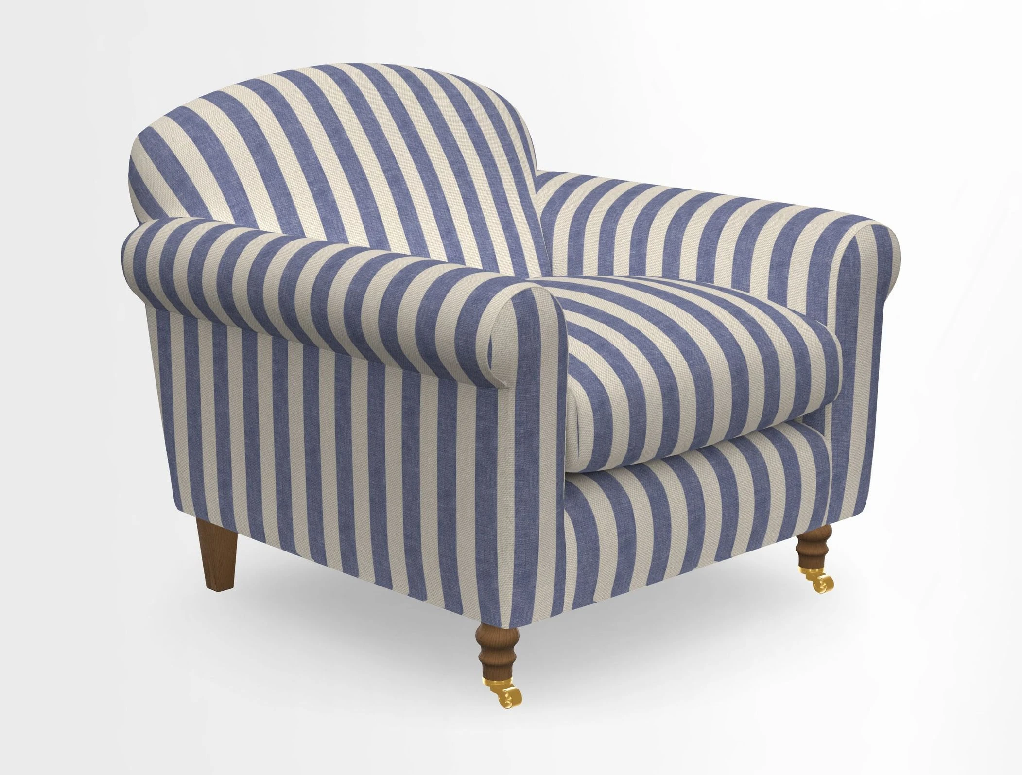 Walberswick Chair in Two Tone Plain Biscuit