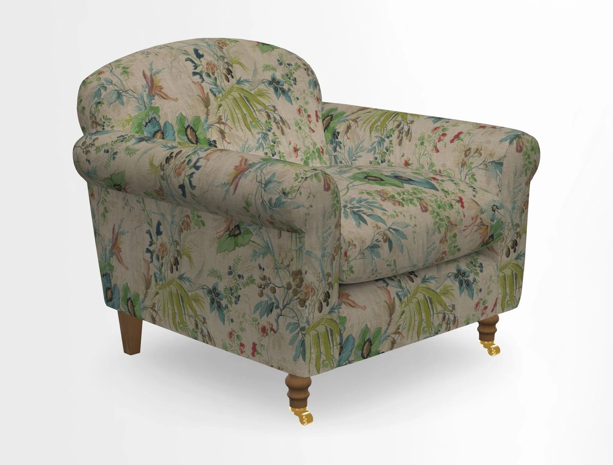 Walberswick Chair in Two Tone Plain Biscuit