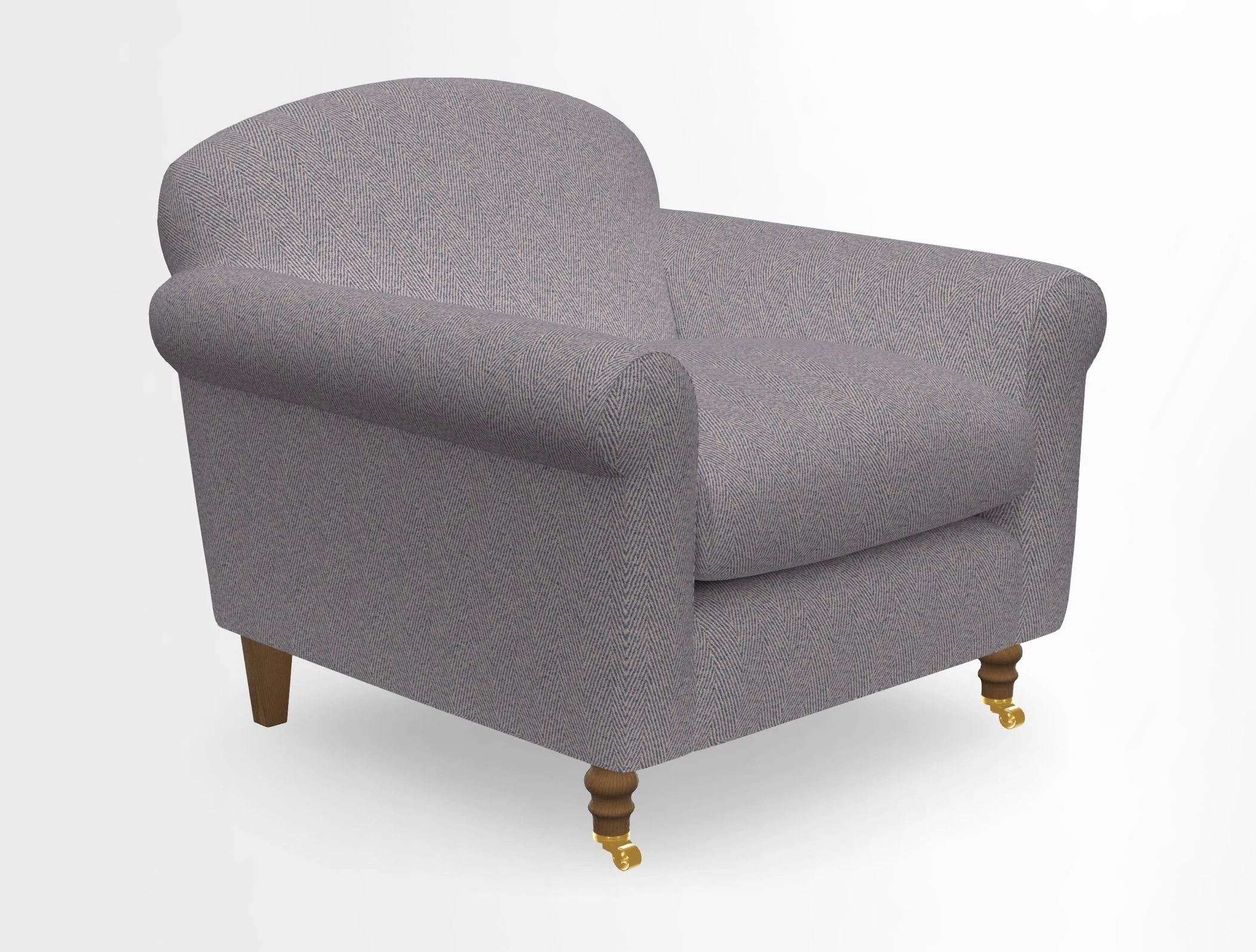 Walberswick Chair in Two Tone Plain Biscuit