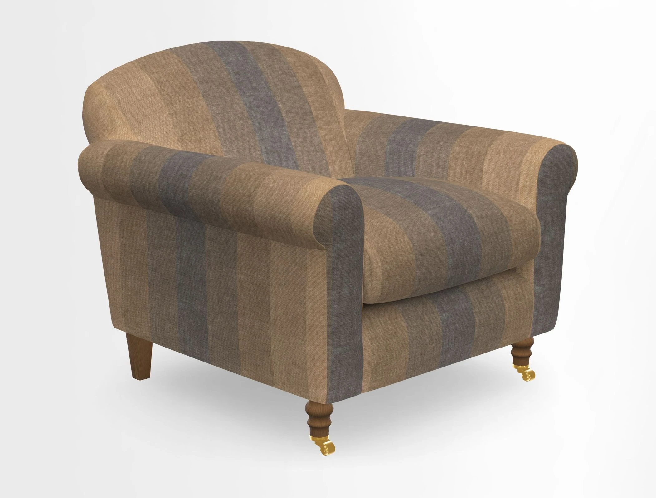 Walberswick Chair in Two Tone Plain Biscuit