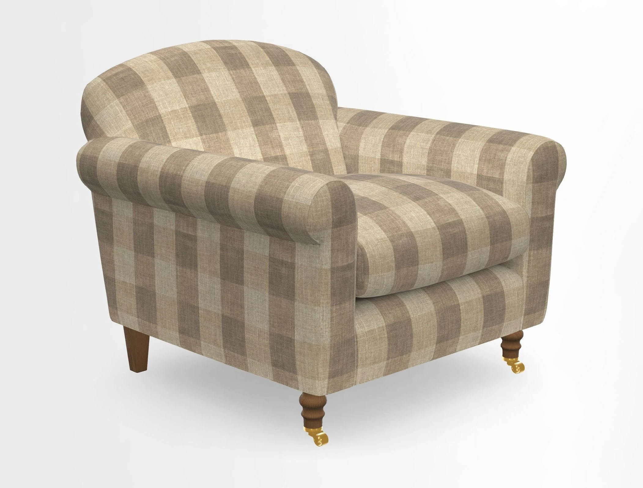 Walberswick Chair in Two Tone Plain Biscuit