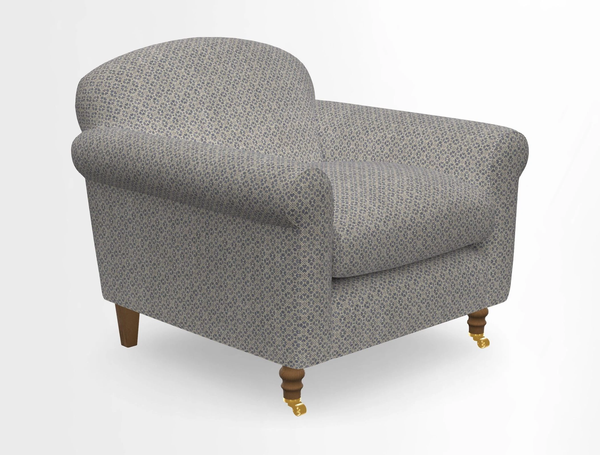 Walberswick Chair in Two Tone Plain Biscuit