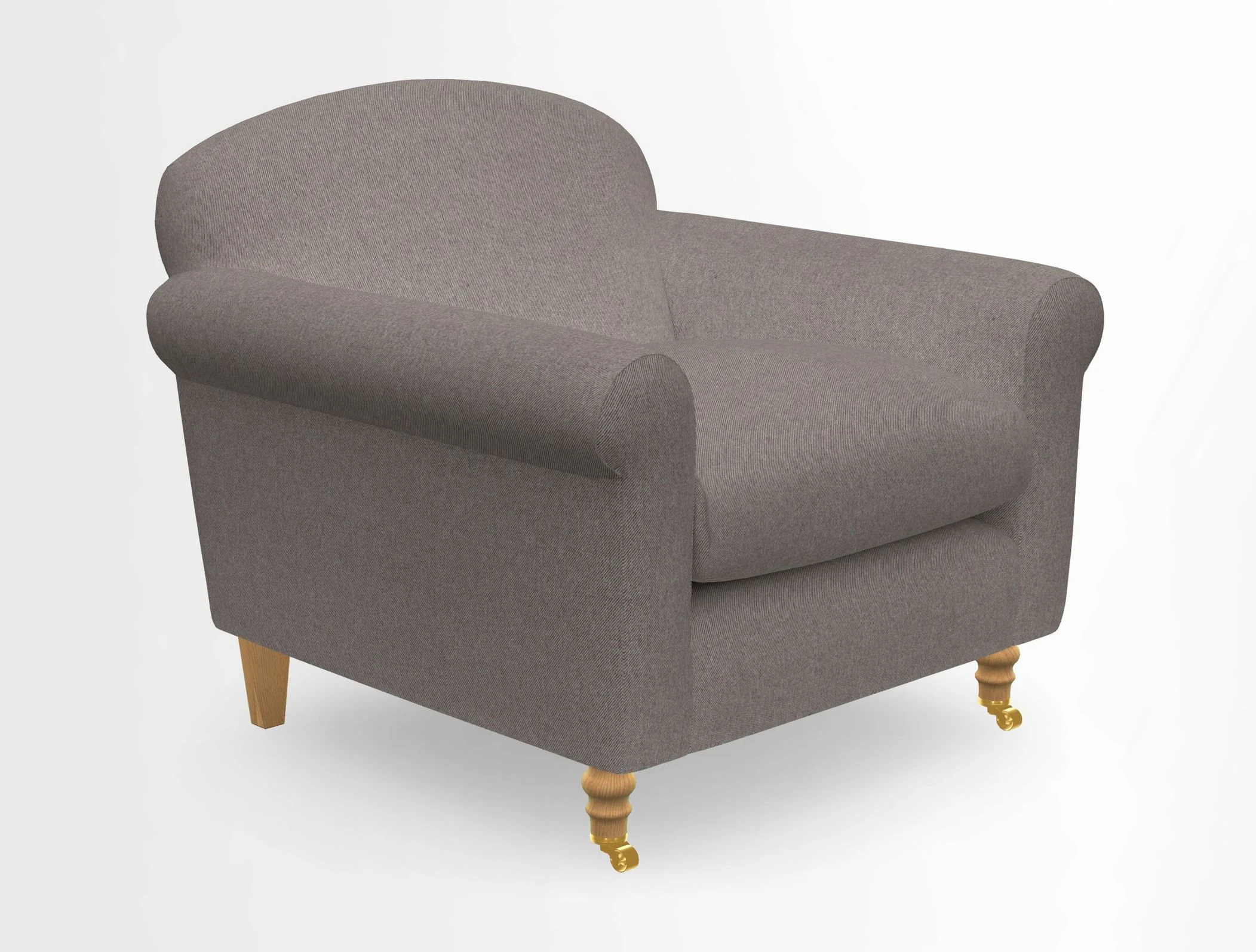 Walberswick Chair in Two Tone Plain Biscuit