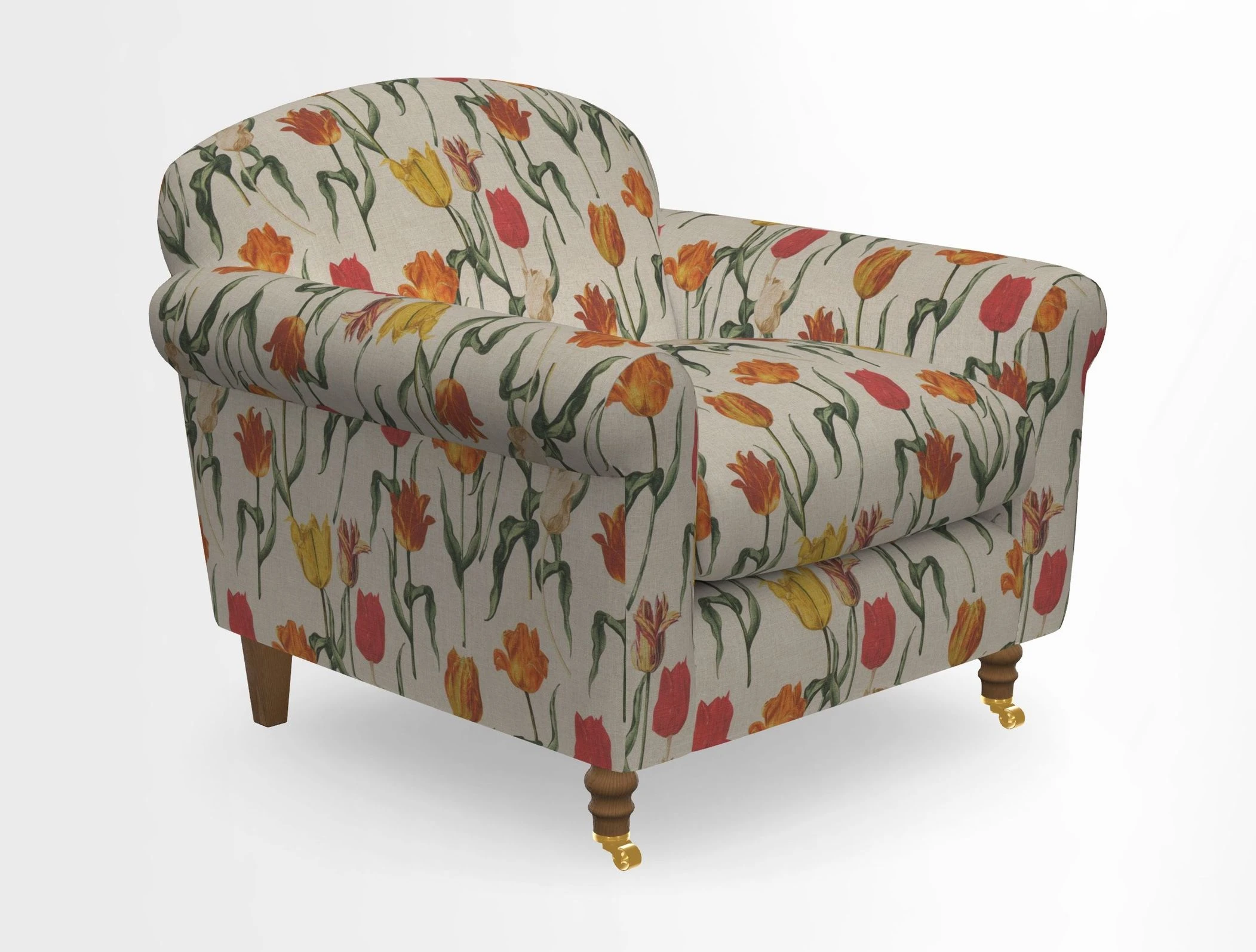 Walberswick Chair in Two Tone Plain Biscuit