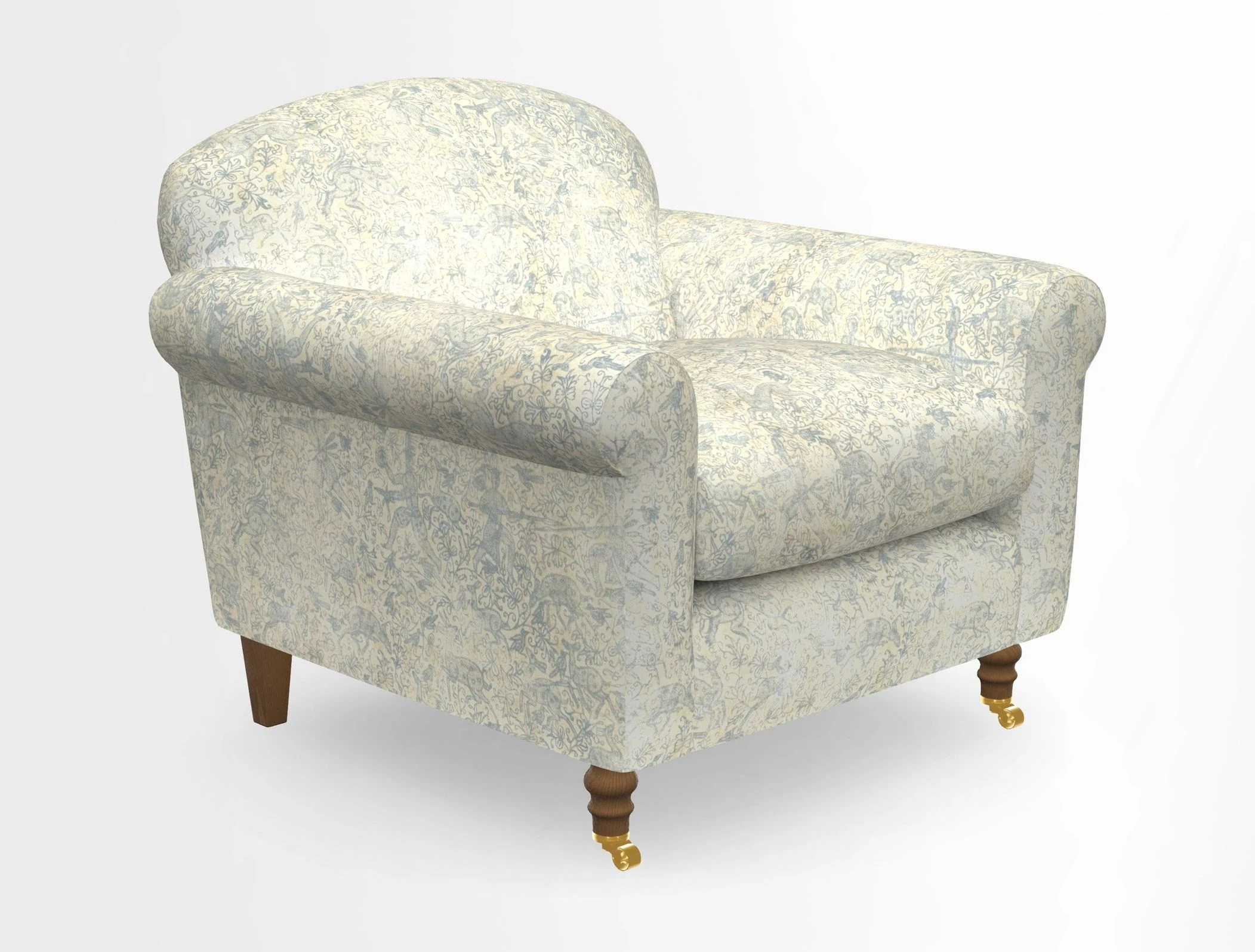 Walberswick Chair in Two Tone Plain Biscuit