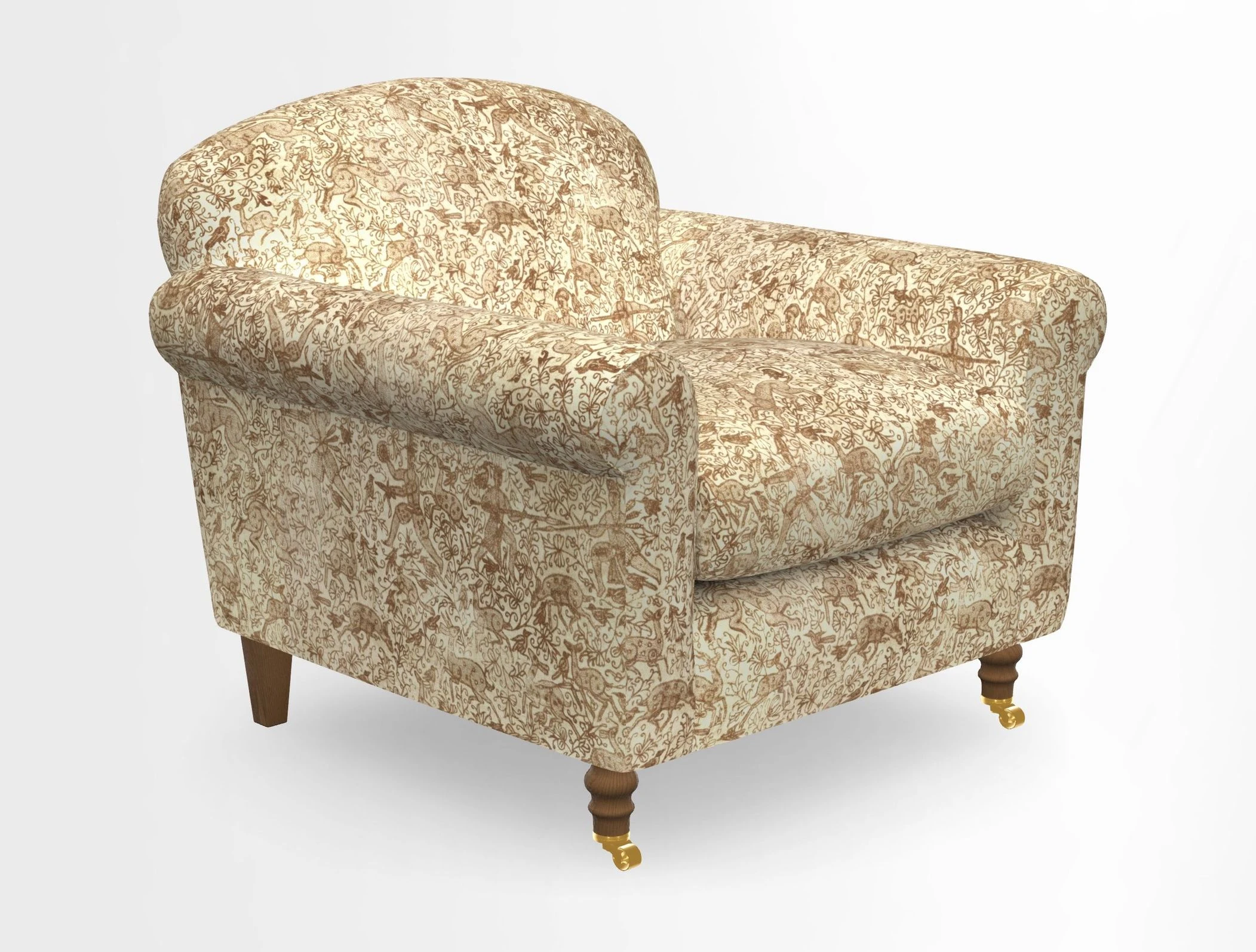 Walberswick Chair in Two Tone Plain Biscuit
