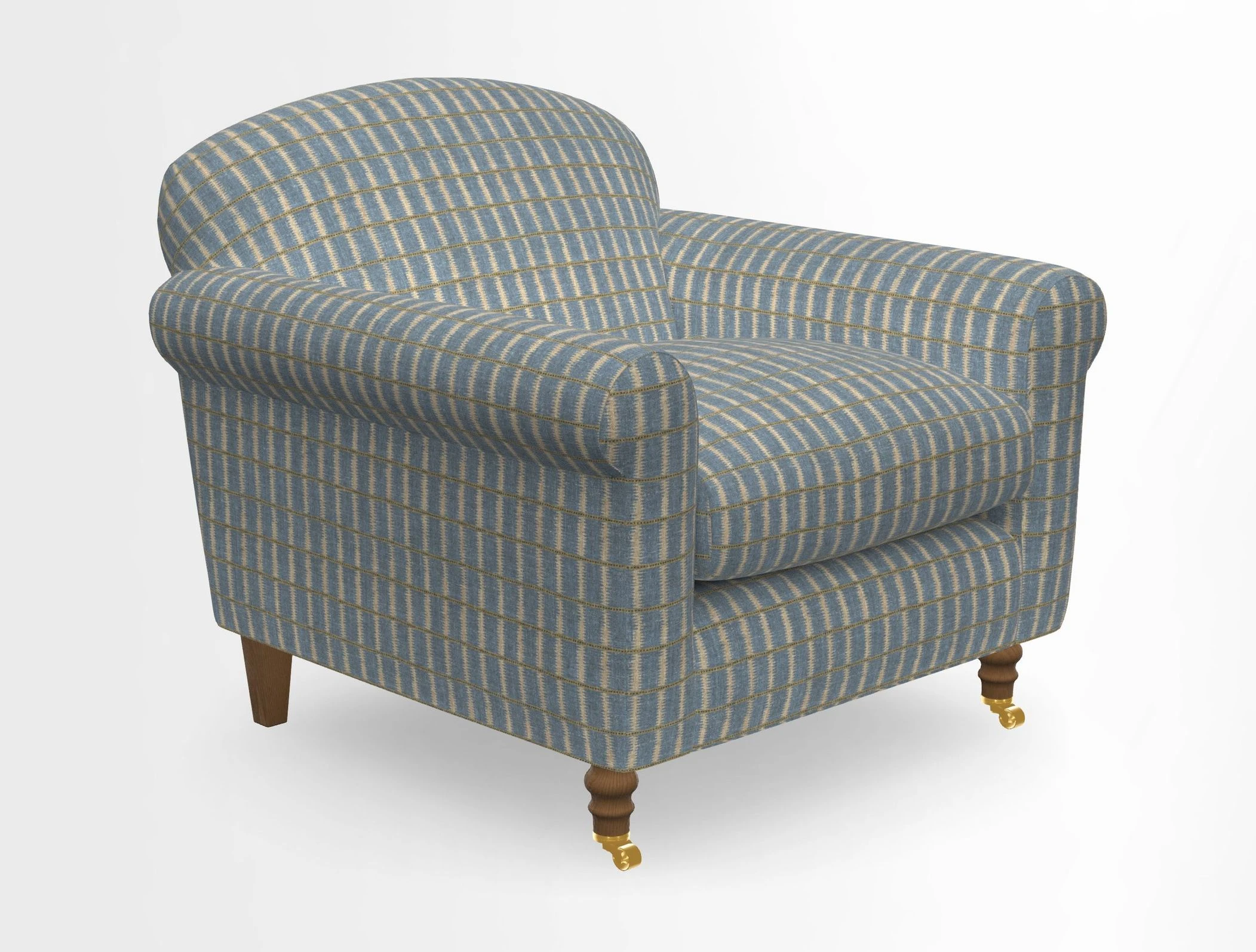 Walberswick Chair in Two Tone Plain Biscuit