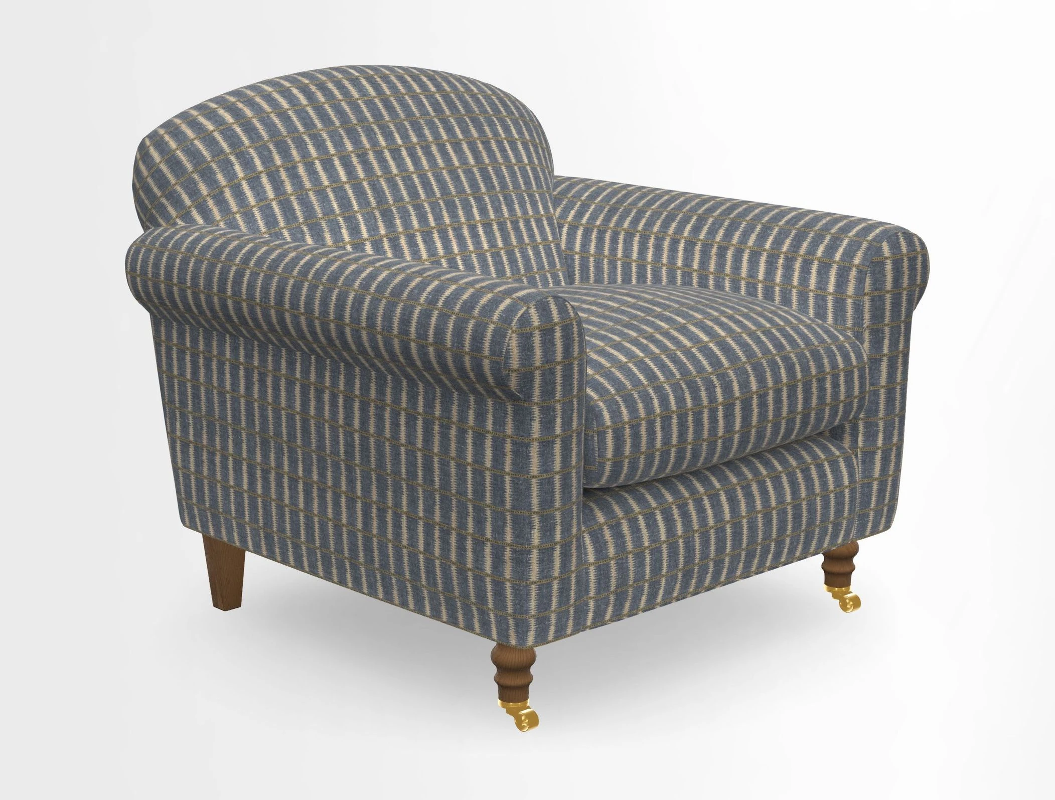 Walberswick Chair in Two Tone Plain Biscuit
