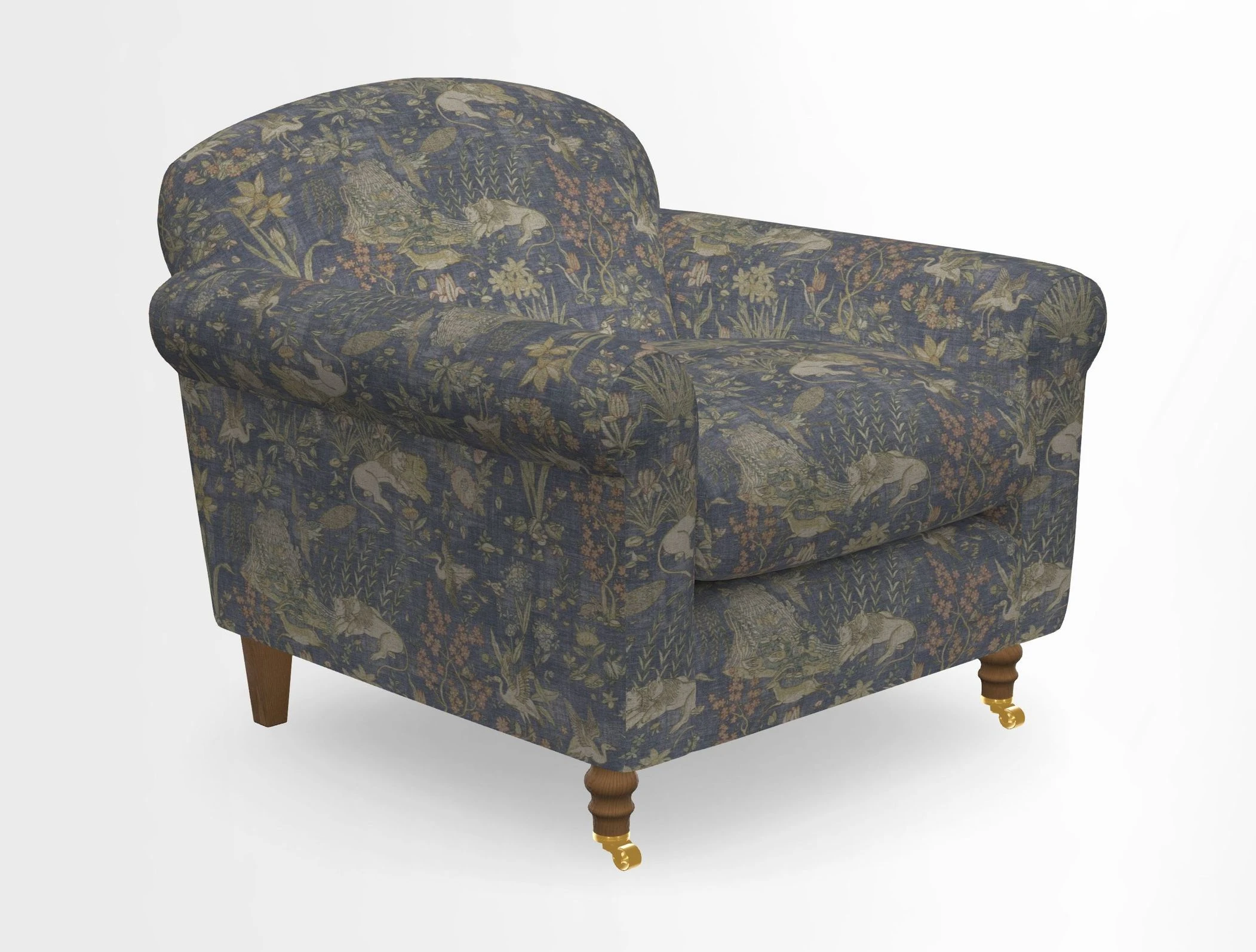 Walberswick Chair in Two Tone Plain Biscuit