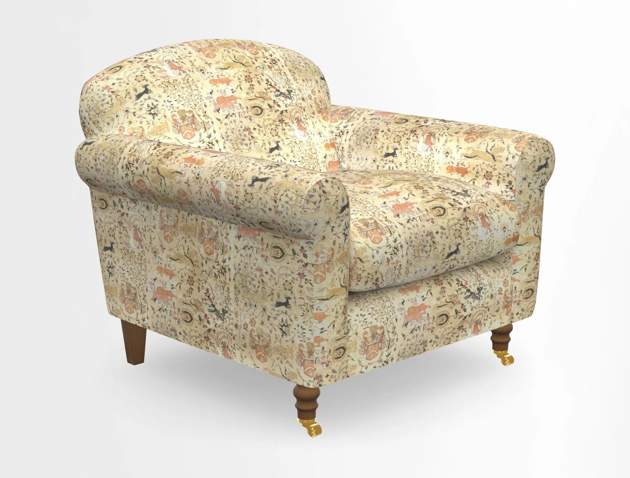 Walberswick Chair in Two Tone Plain Biscuit