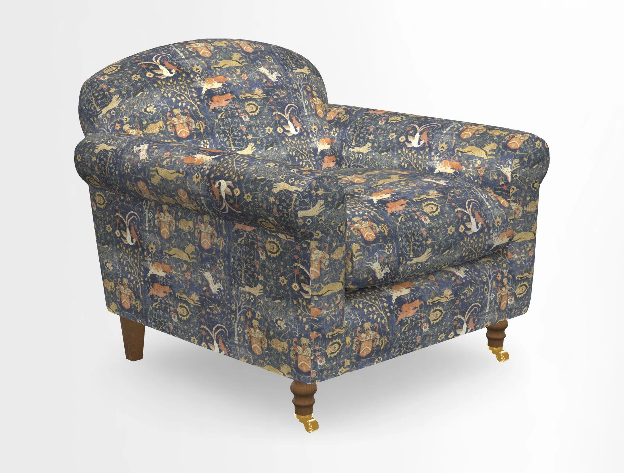 Walberswick Chair in Two Tone Plain Biscuit