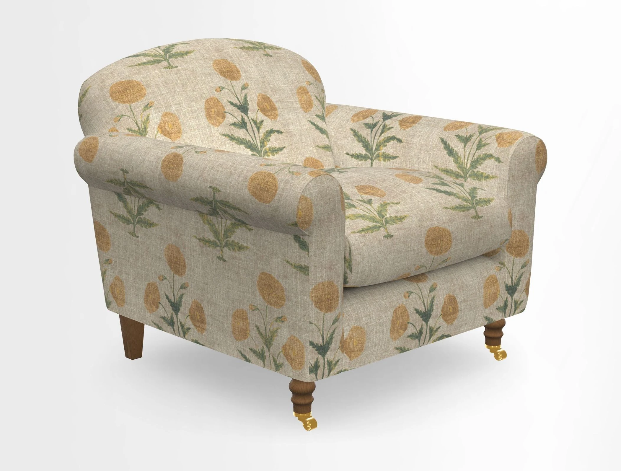 Walberswick Chair in Two Tone Plain Biscuit
