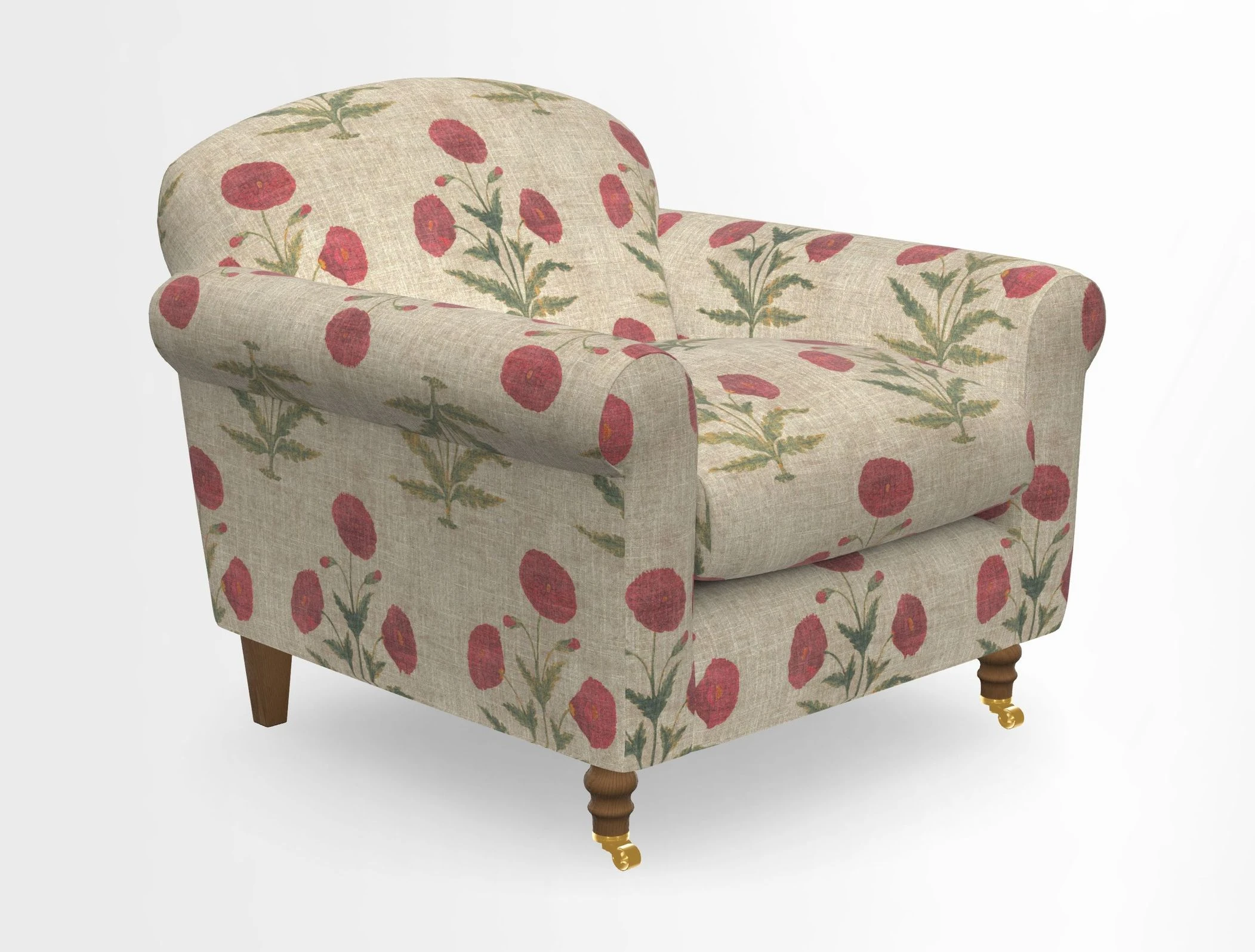 Walberswick Chair in Two Tone Plain Biscuit