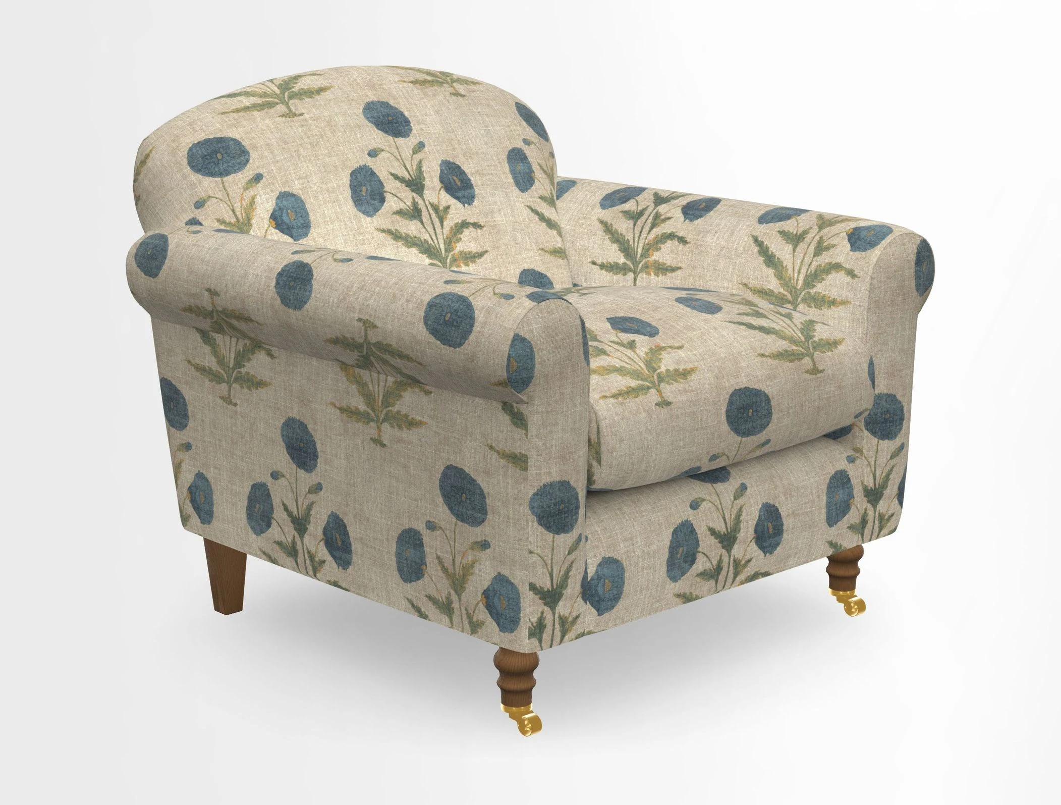 Walberswick Chair in Two Tone Plain Biscuit