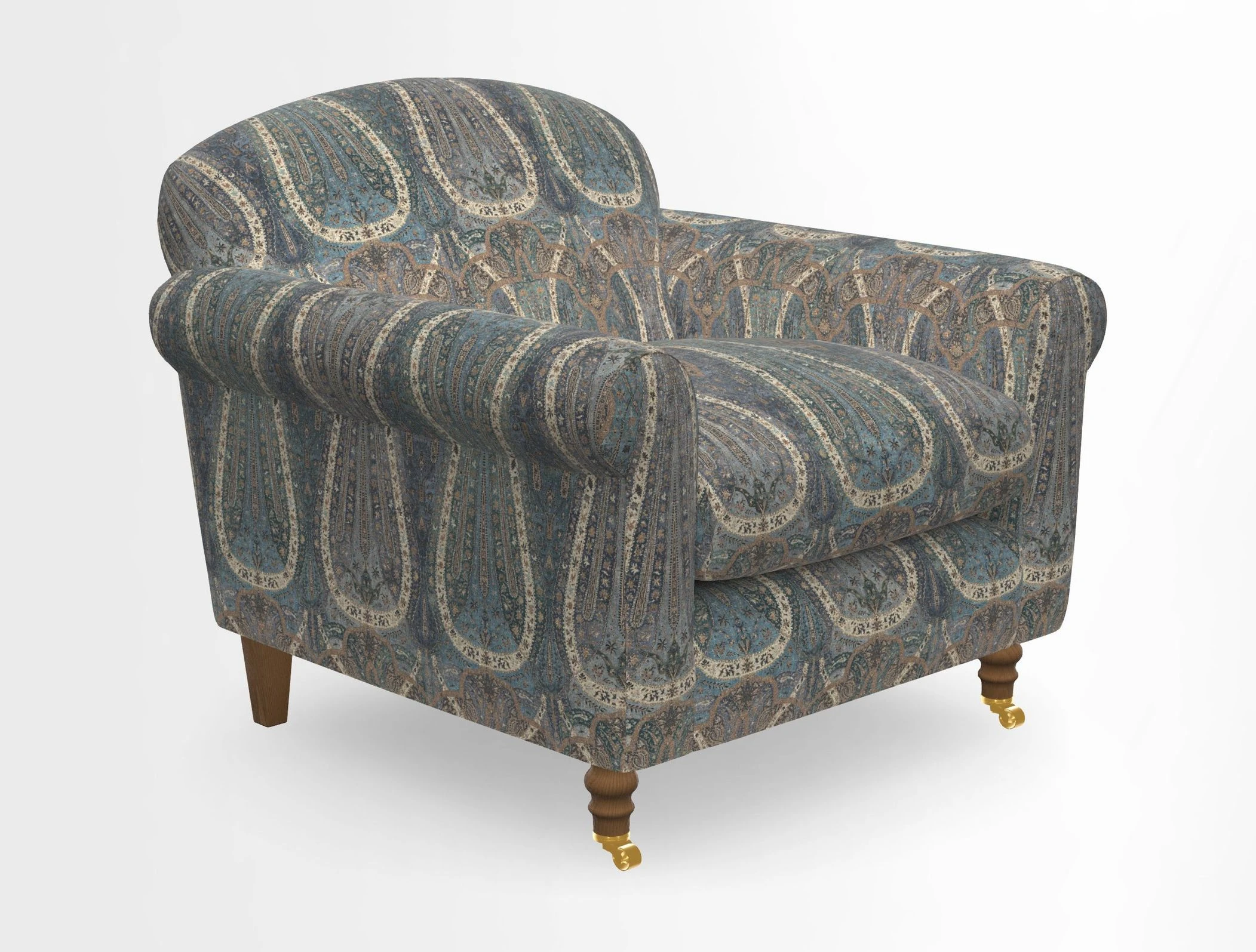 Walberswick Chair in Two Tone Plain Biscuit