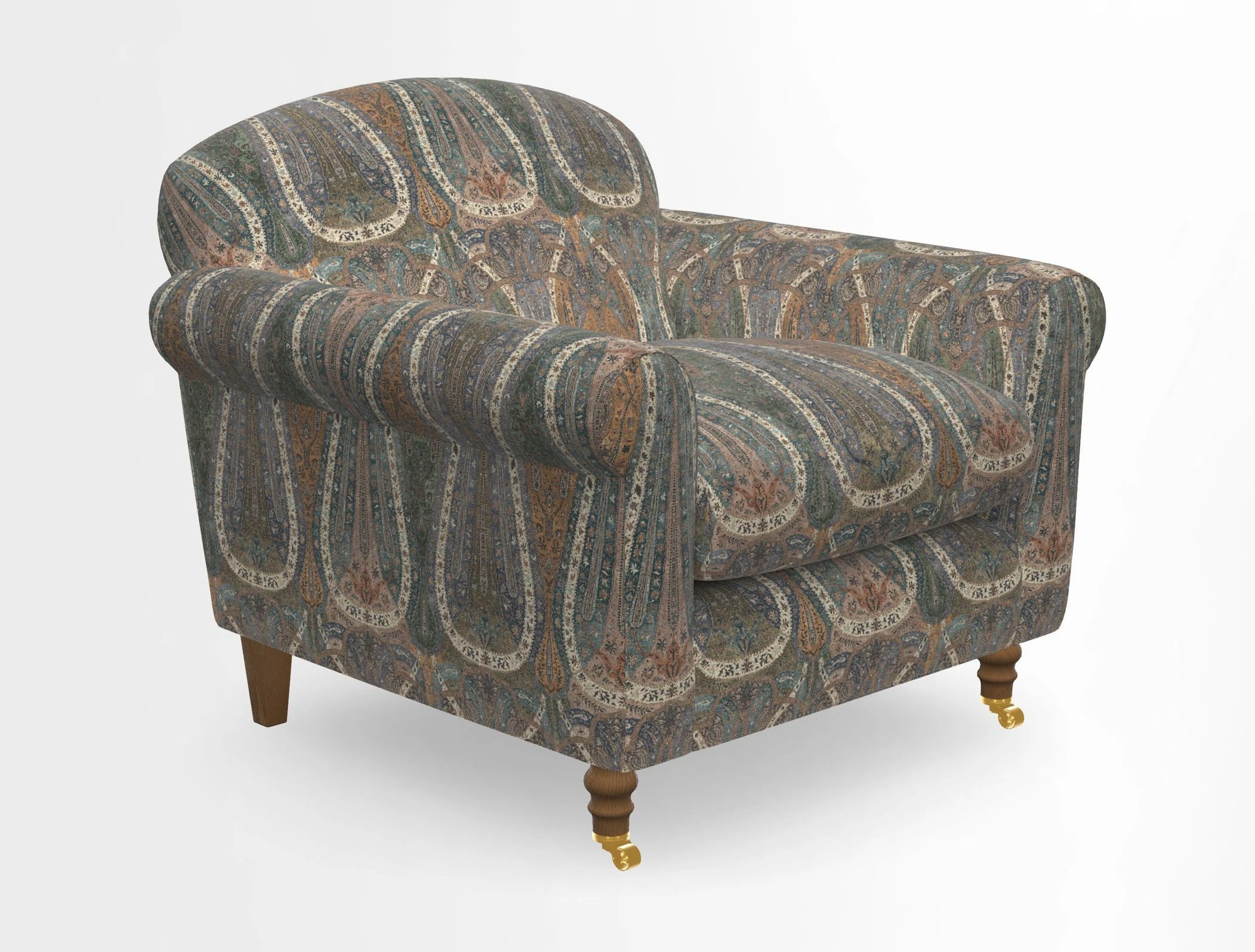 Walberswick Chair in Two Tone Plain Biscuit