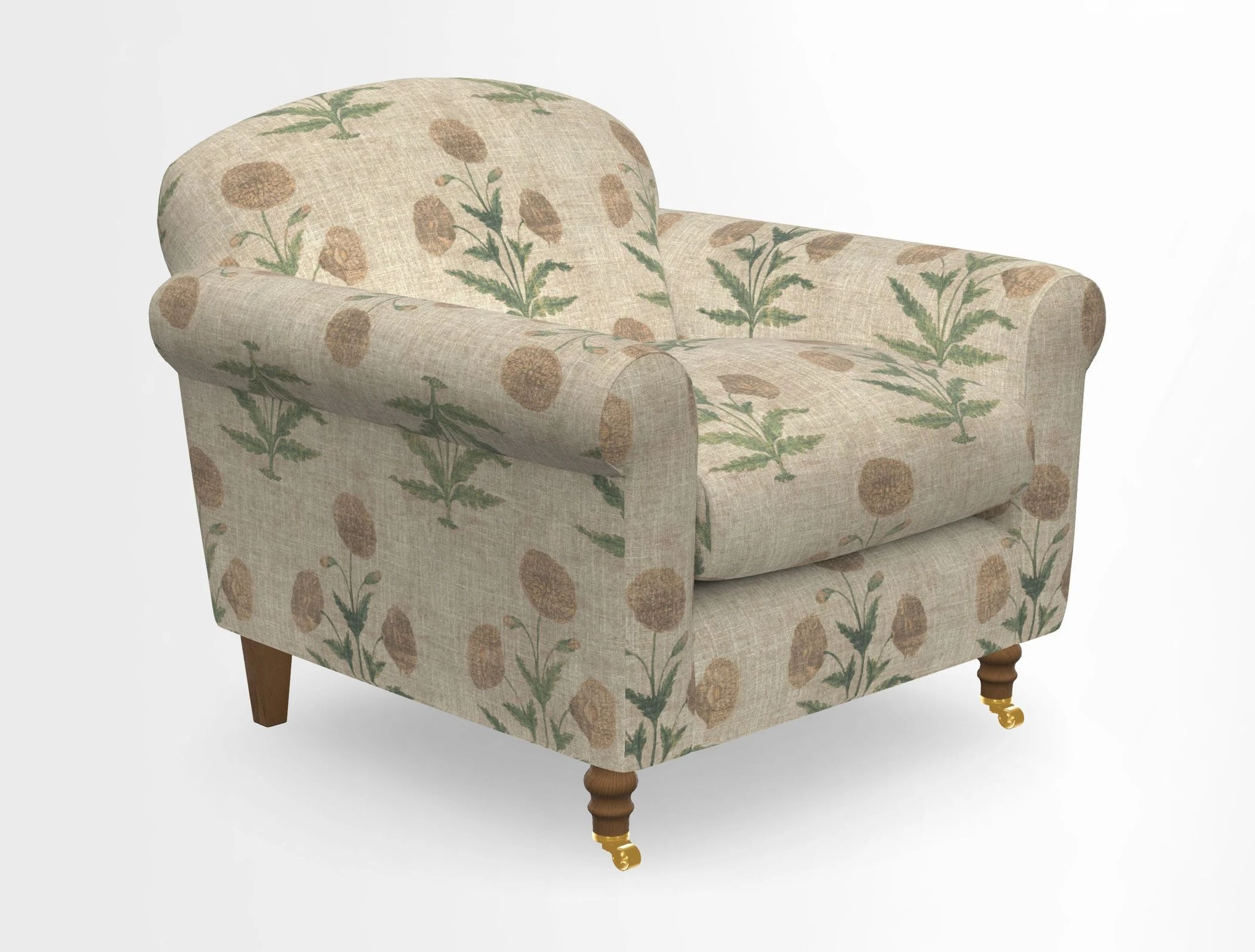 Walberswick Chair in Two Tone Plain Biscuit