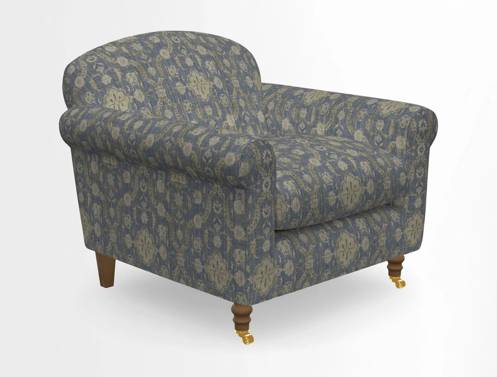 Walberswick Chair in Two Tone Plain Biscuit
