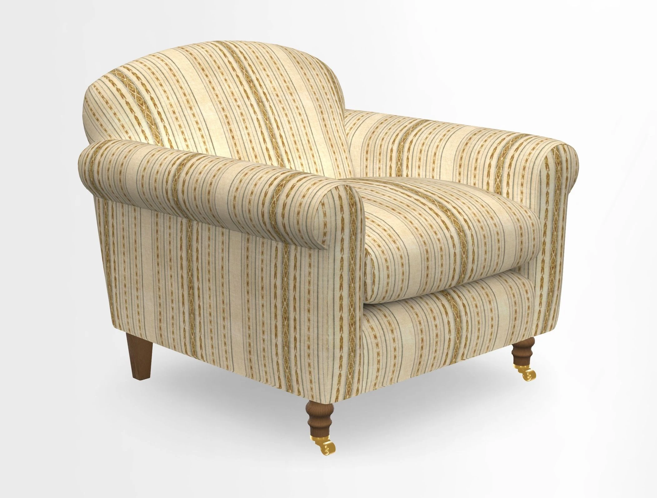 Walberswick Chair in Two Tone Plain Biscuit